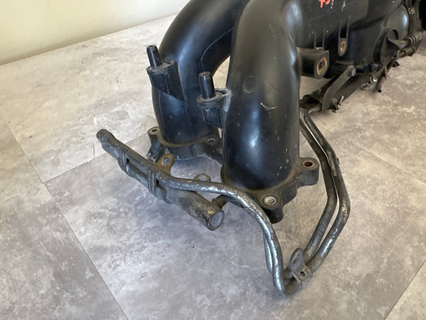 2008-2014 Subaru Impreza WRX Air Intake Manifold 2.5L Turbo Engine OEM 08-14 w/ Fuel Lines