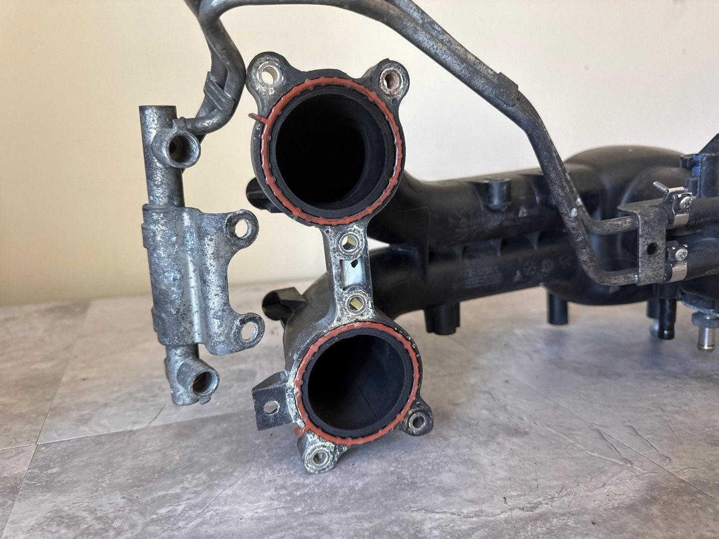 2008-2014 Subaru Impreza WRX Air Intake Manifold 2.5L Turbo Engine OEM 08-14 w/ Fuel Lines