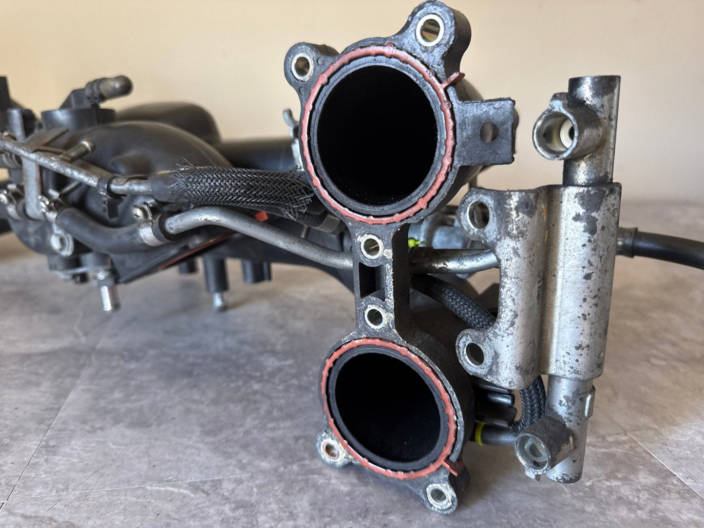 2008-2014 Subaru Impreza WRX Air Intake Manifold 2.5L Turbo Engine OEM 08-14 w/ Fuel Lines