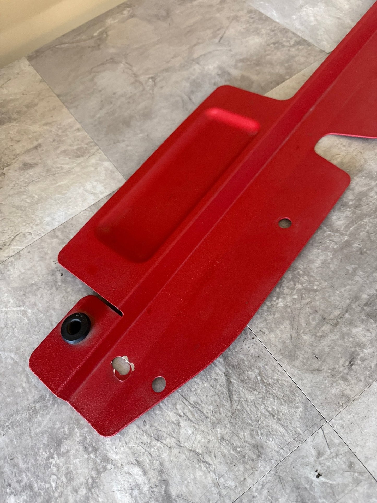 GrimmSpeed Radiator Shroud w/ Integrated Tool Tray | 2008-2014 Subaru WRX/STI/Impreza