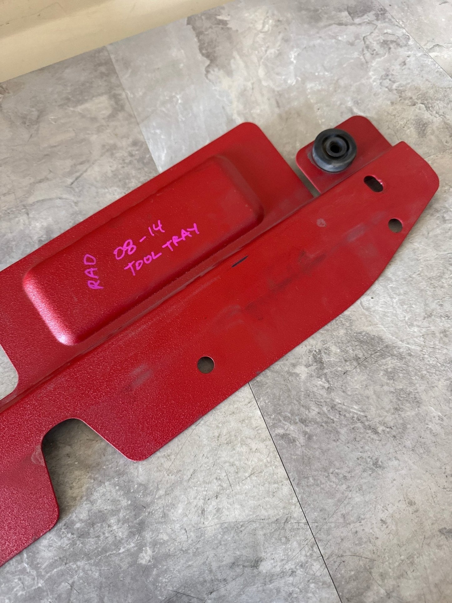 GrimmSpeed Radiator Shroud w/ Integrated Tool Tray | 2008-2014 Subaru WRX/STI/Impreza