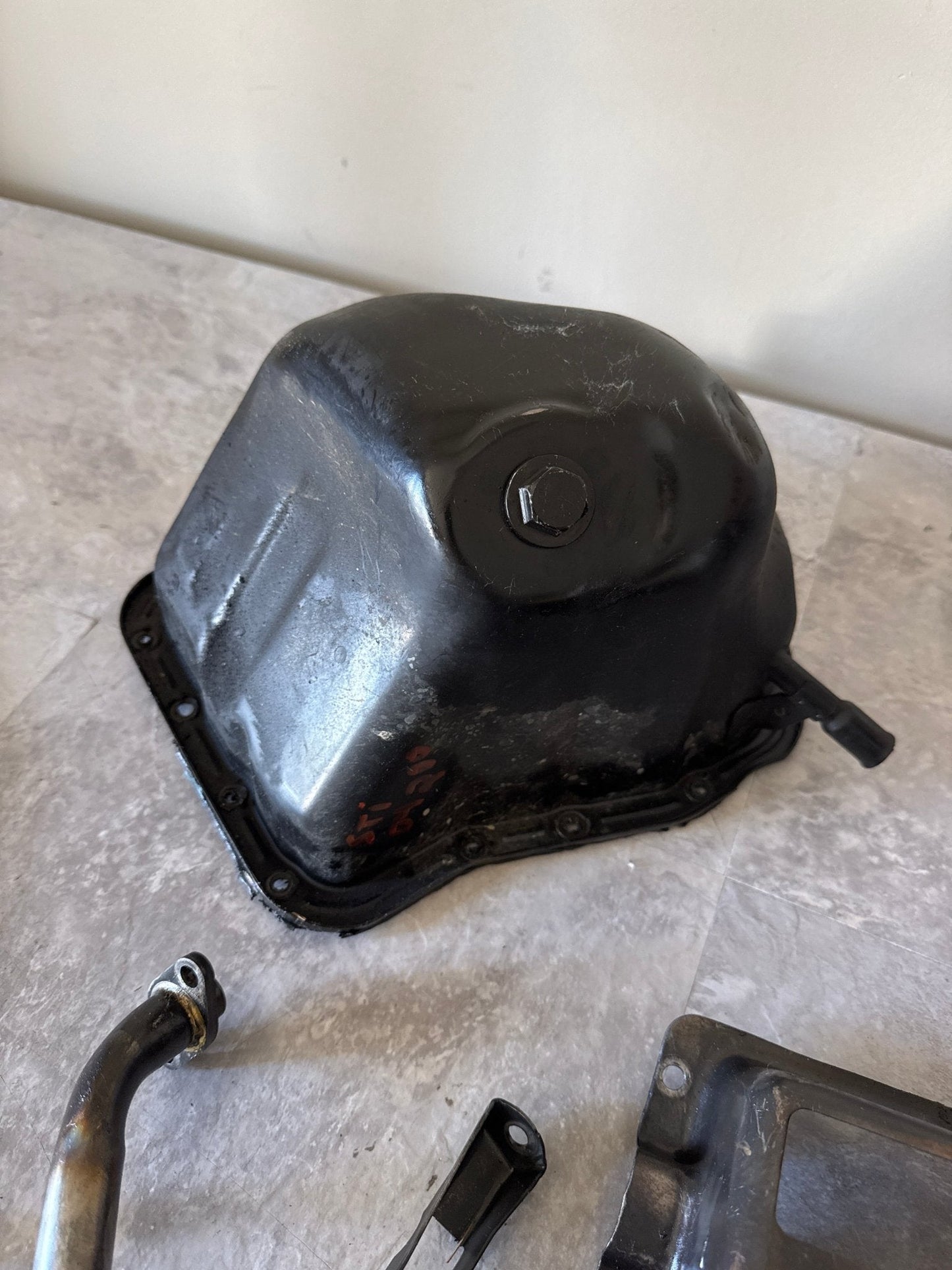 2004-2021 Subaru WRX STI Oil Pan Complete OEM