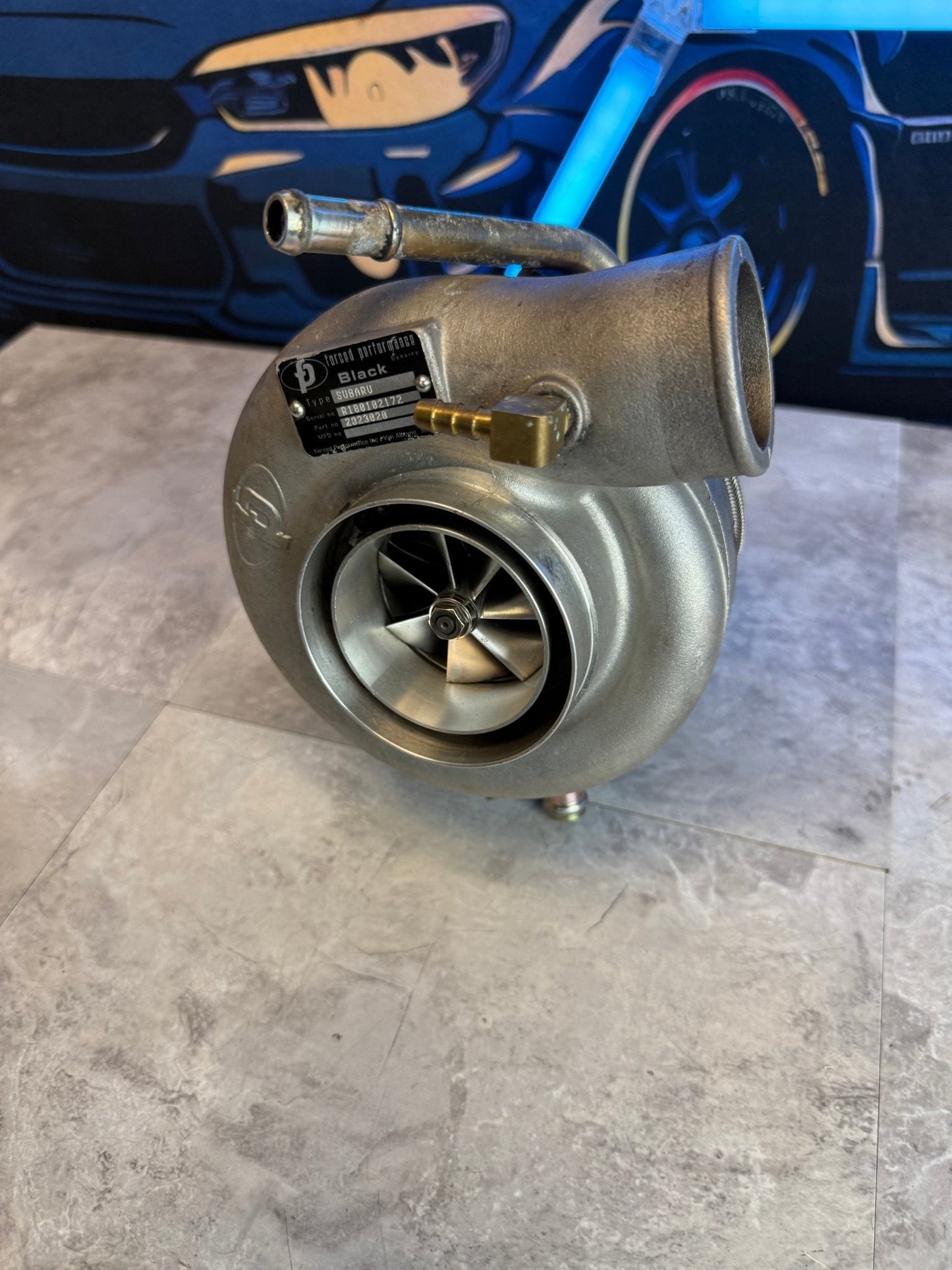 FP black forced performance turbo turbocharger Subaru STi & wrx billet 575 WHP