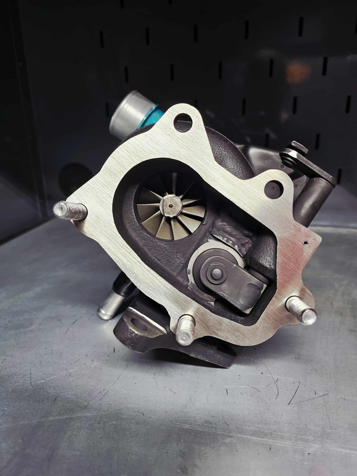 Subaru Sti & wrx HCFI custom ball bearing turbo turbocharger billet compressor wheel hill country forced induction