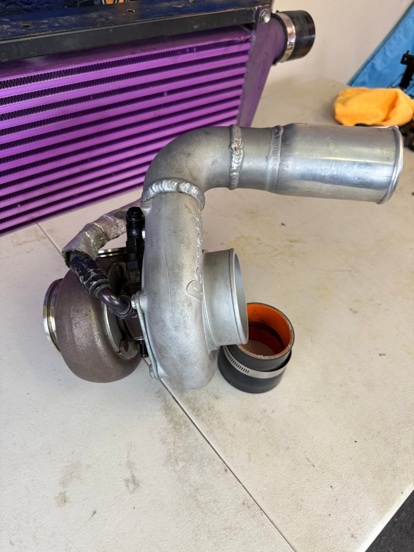 ETS extreme turbo systems STi 2004-2007 Subaru Garrett rotated kit gtx3582r wrx gen 2