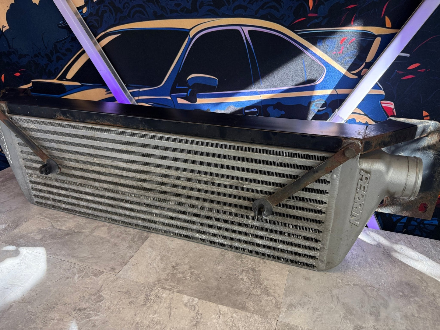 PERRIN performance 3.5” core front mount intercooler kit 2015-2021 Subaru STi VA