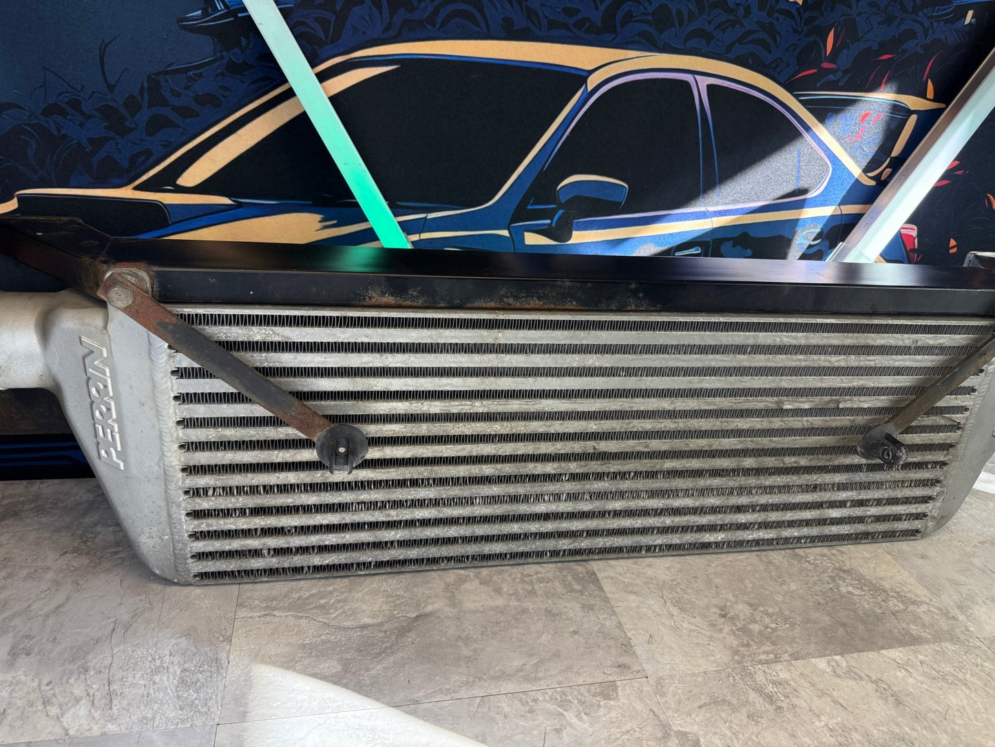 PERRIN performance 3.5” core front mount intercooler kit 2015-2021 Subaru STi VA