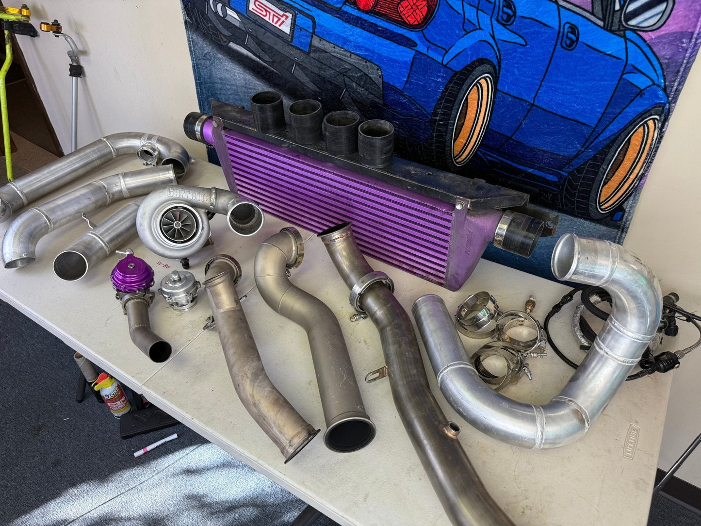 ETS extreme turbo systems STi 2004-2007 Subaru Garrett rotated kit gtx3582r wrx gen 2