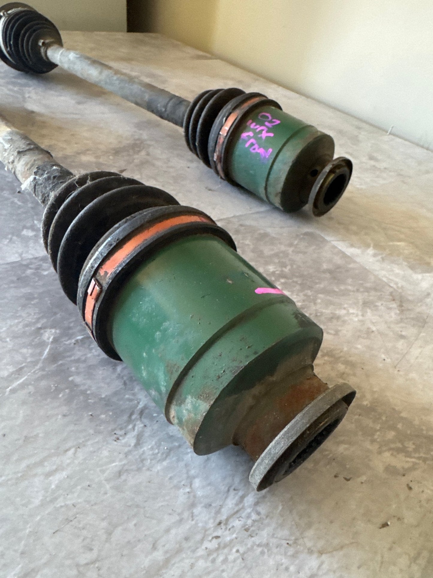 2002-2003 Subaru Impreza WRX OEM Front Axles Pair