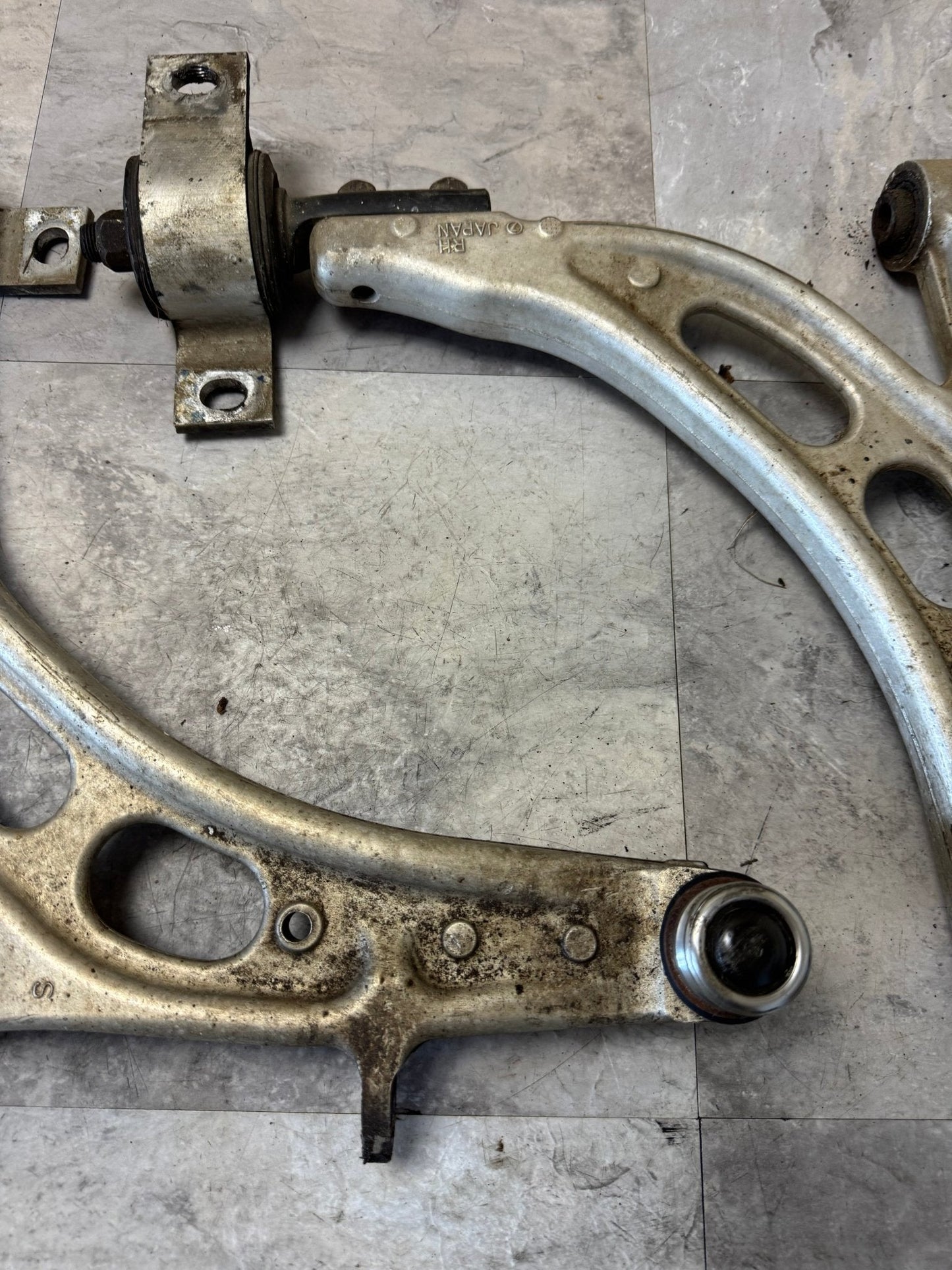Control Arm Set LH RH 2002-2007 Subaru Impreza WRX STi Late 04 Castor Adding Aluminum