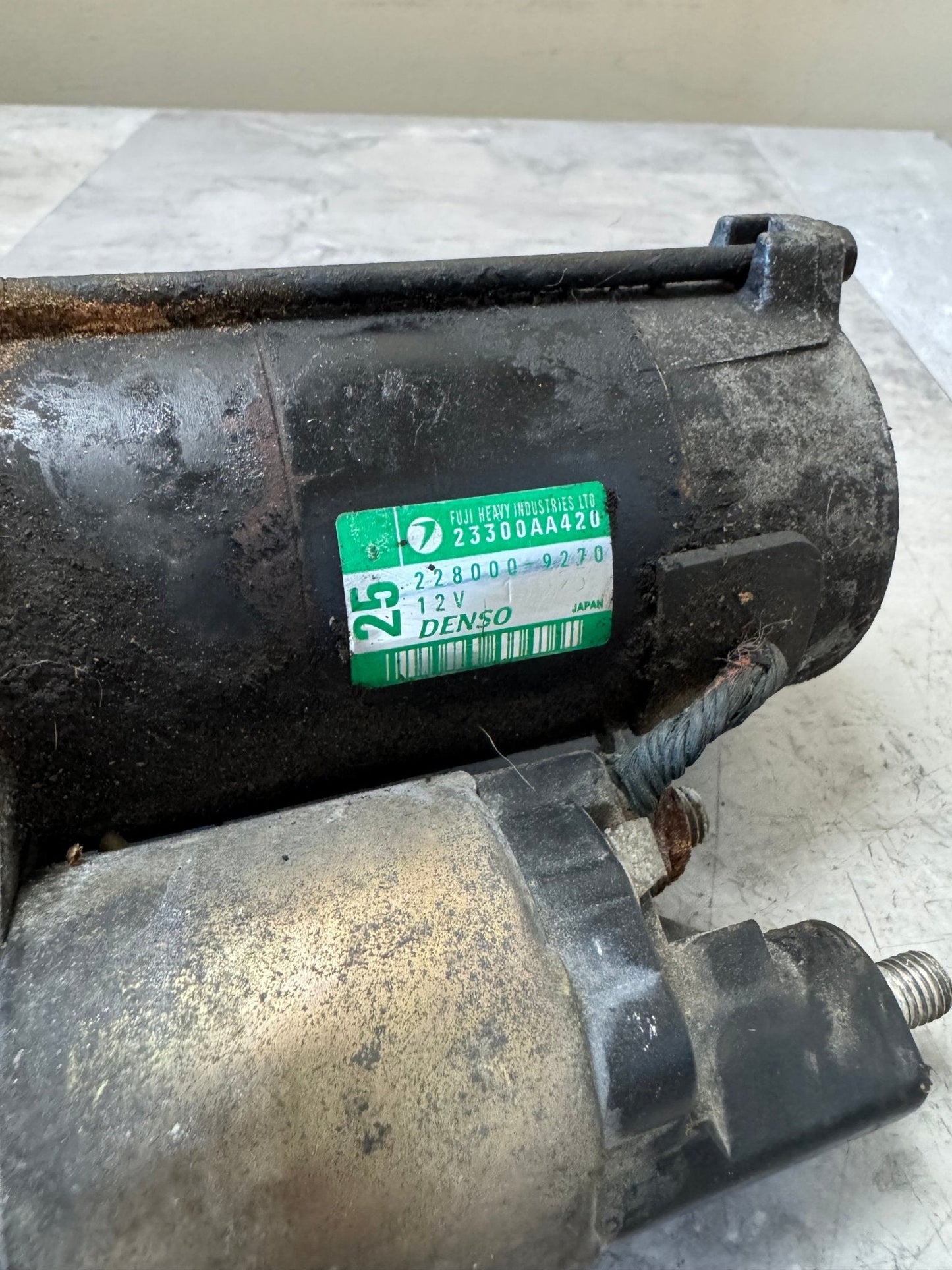 Subaru OEM 2002-2007 Subaru Impreza WRX Starter Motor Assy 23300AA420 (04 WRX)