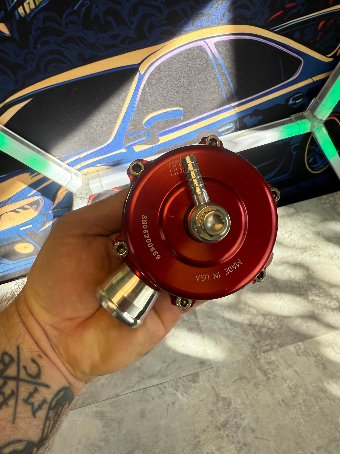 TIAL blow off valve BOV Subaru wrx & STi re circ BPV recirculating