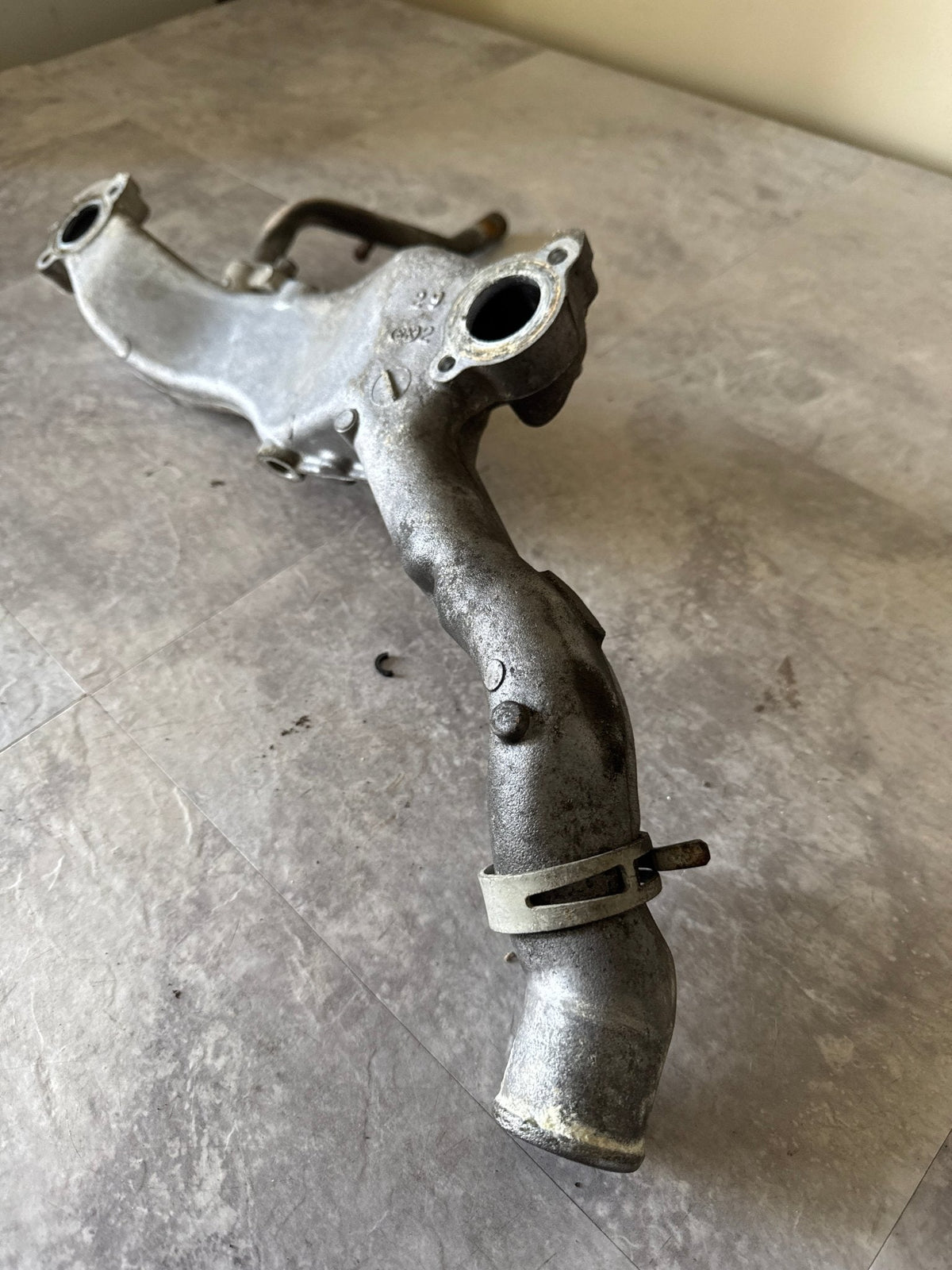 2002-2003 Subaru WRX STi Engine OEM Coolant Crossover Assembly (02 WRX