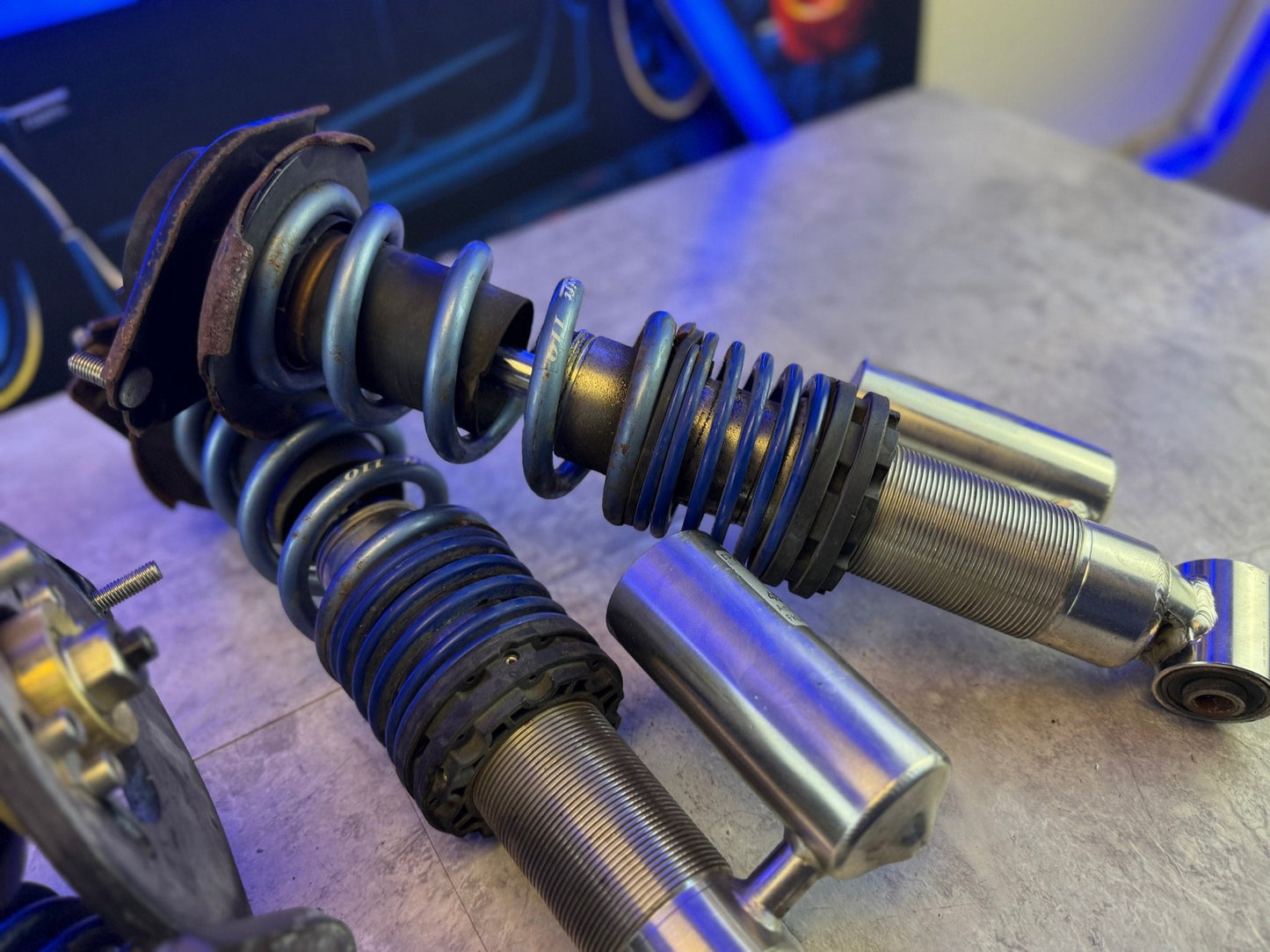 KW suspension RCE race comp engineering TARMAC 2 adjustable coilover coils coilover suspension Subaru STi 08-21 & wrx 15-21