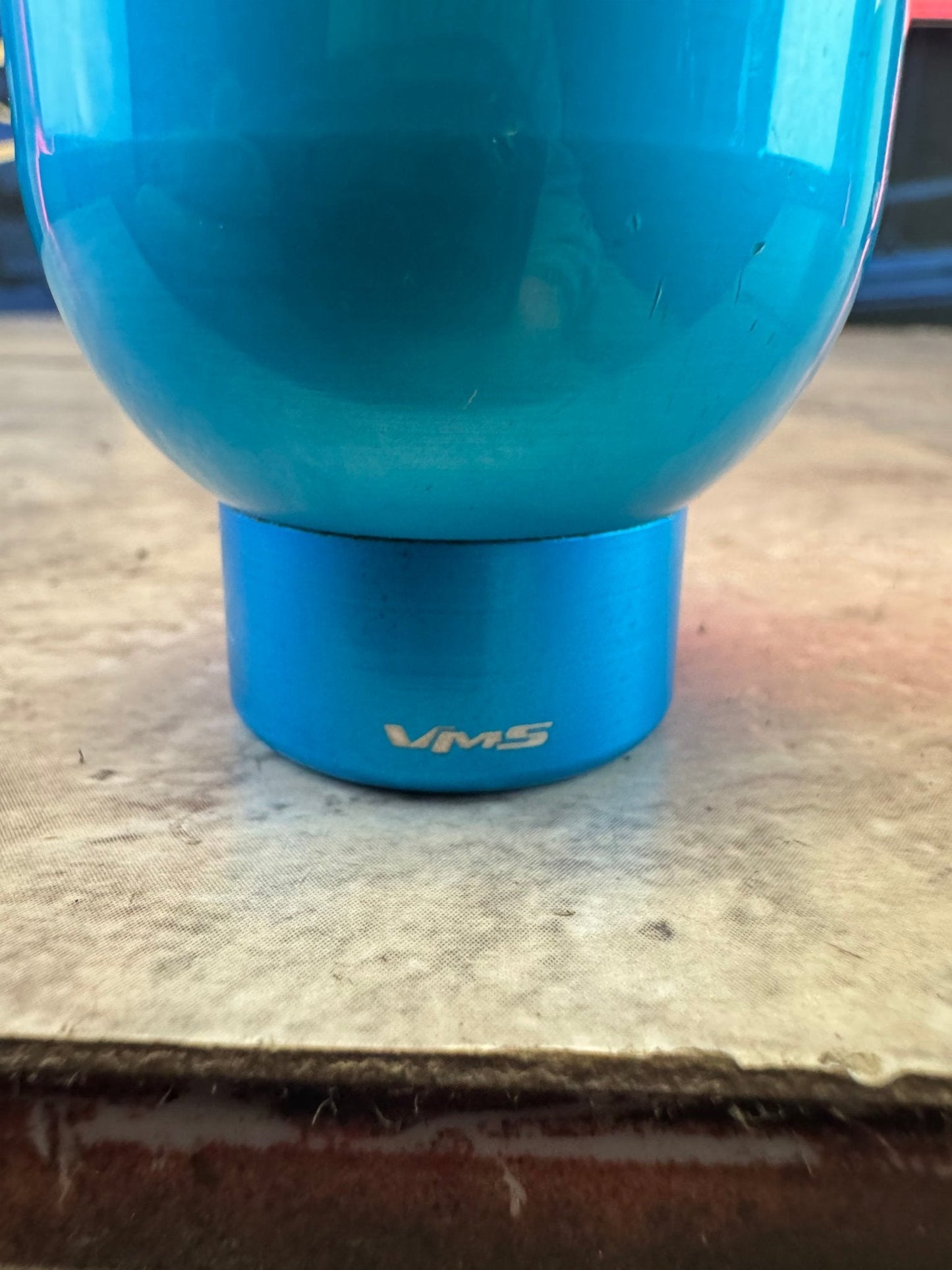 RARE VMS Racing 6 Speed Blue Shift Knob