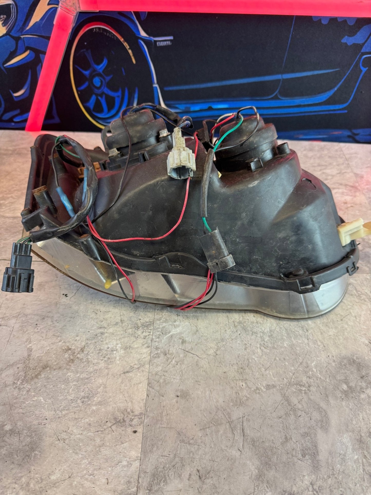 Subaru Aftermarket Halo Headlights For Subaru 04-05 WRX STi PAIR