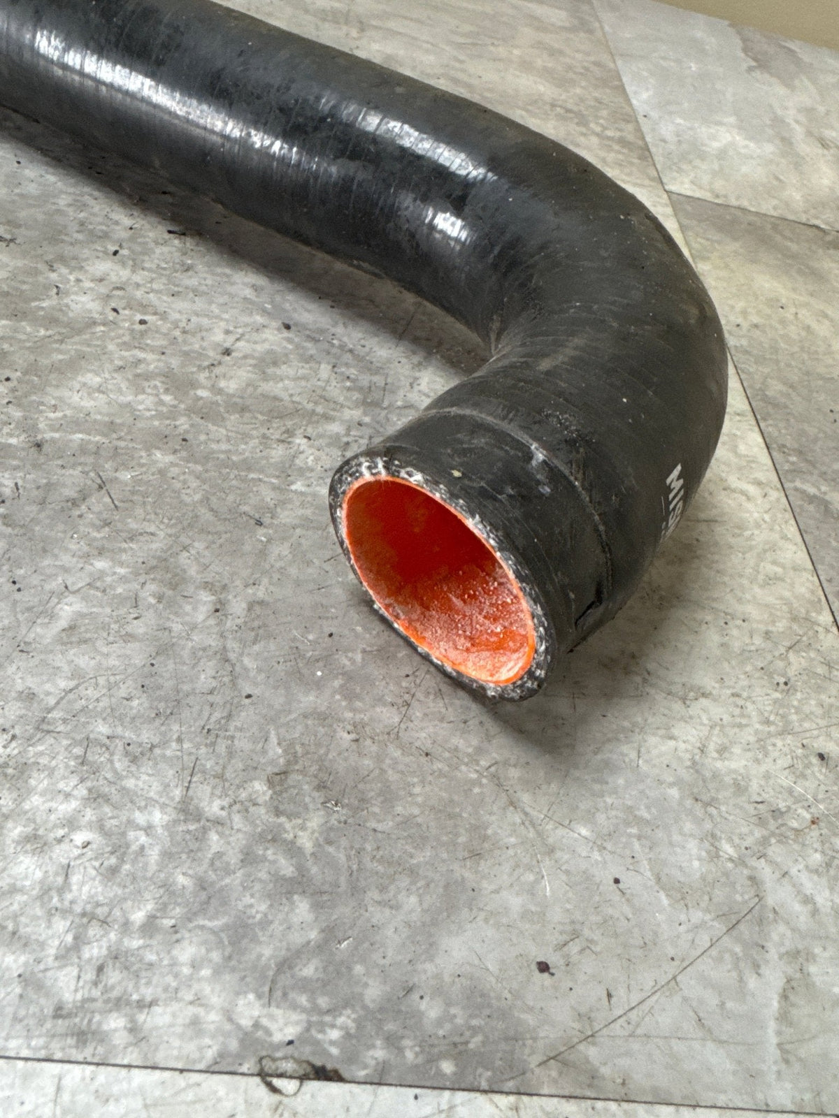 2002-2007 Subaru WRX STi Mishimoto Upper Radiator Hose Black