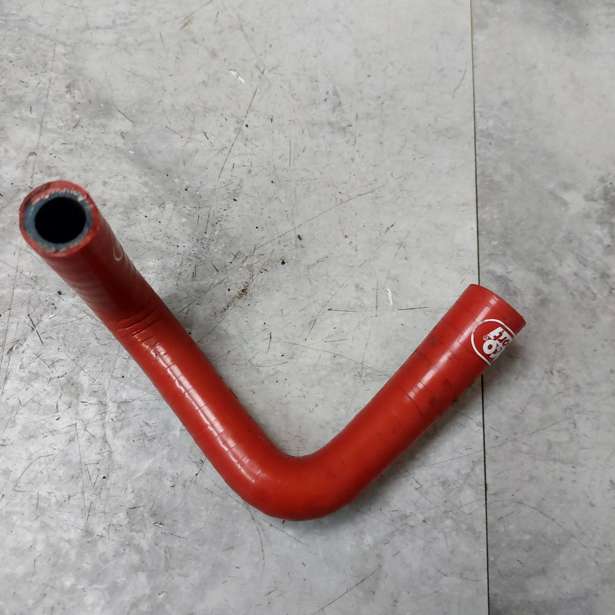 2002-2007 Subaru WRX STi Samco OEM Red Silicone Turbo Coolant Return Hose Replacement