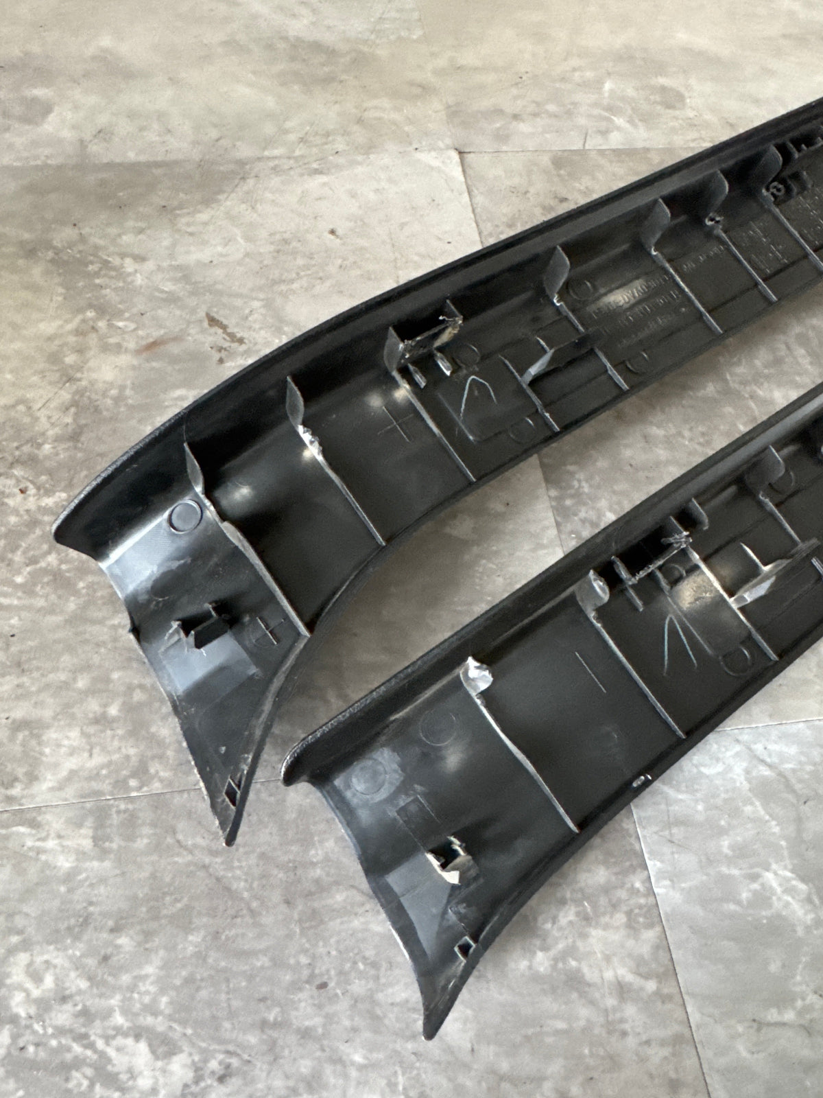 2015-2021 Subaru WRX STi Front OEM Door Sill Trim Set