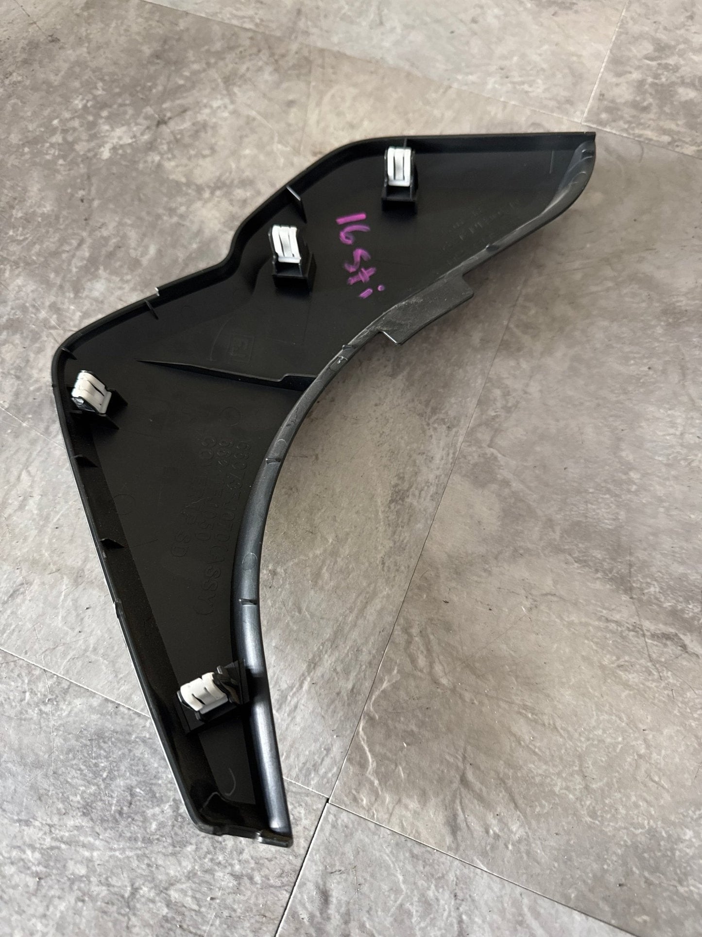 2015-2021 Subaru WRX STi LH Dashboard Panel Cap Instrument Panel Side Cover