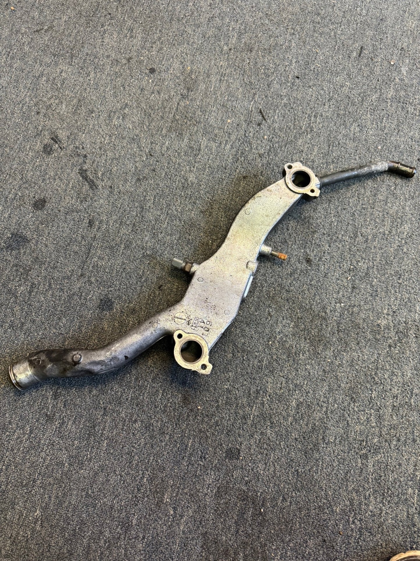 2002-2005 Subaru WRX STi Engine OEM Coolant Crossover Assembly Ej25 Ej20 /