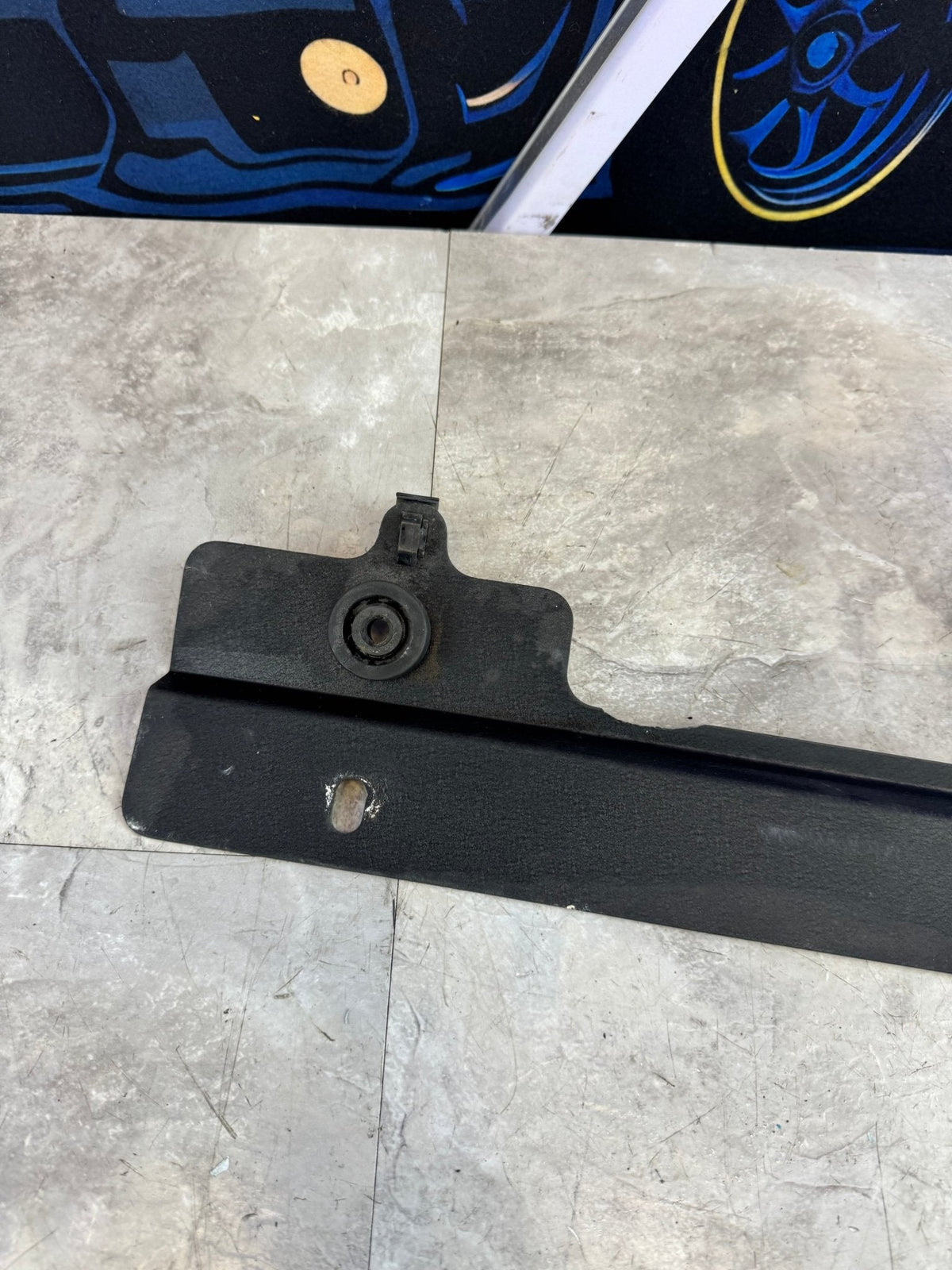 2002-2007 WRX / 2004-2007 STi GrimmSpeed Radiator Shroud With Tool Tray Black /