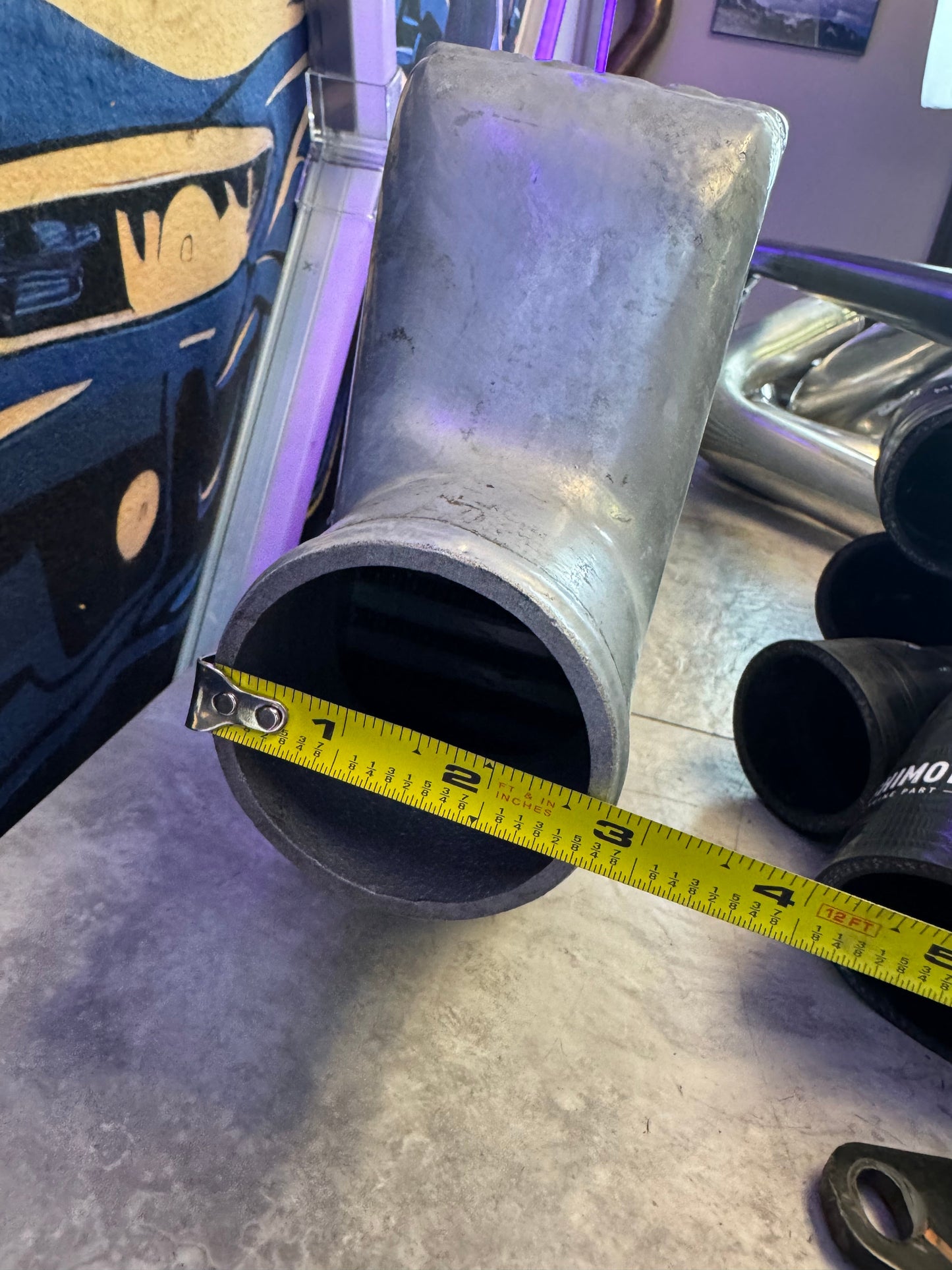 2015-2021 WRX STi Mishimoto Front Mount Intercooler Kit With Speed Density Bung With Air Intake 2.5Core / O4