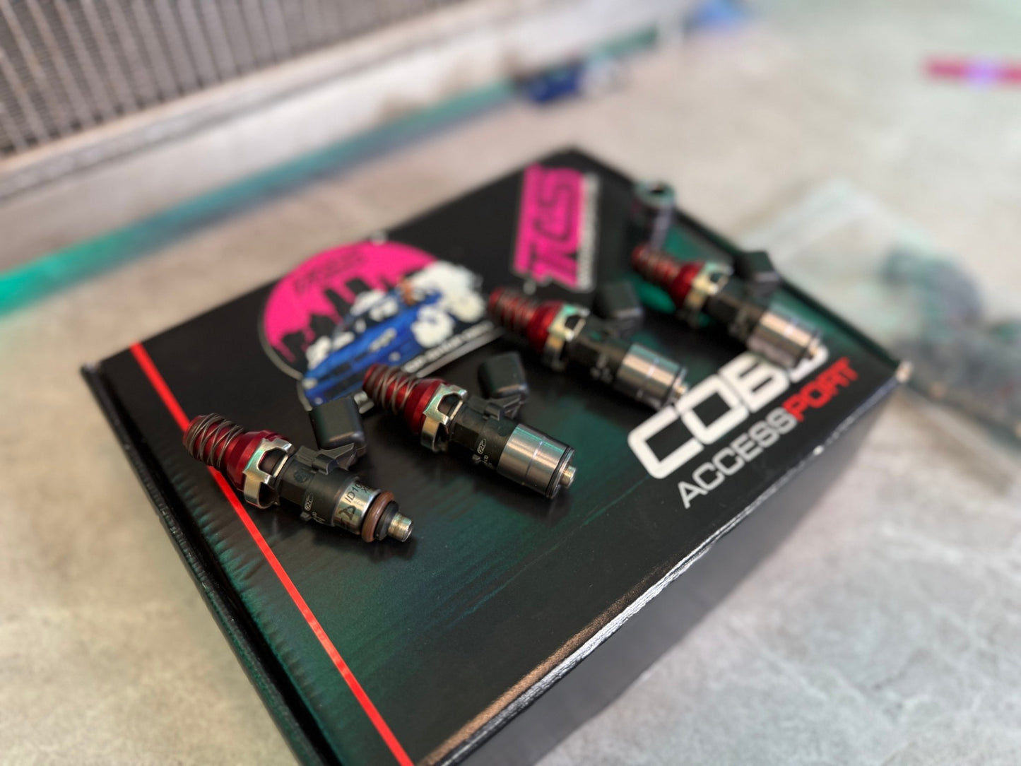ID 1050 1050x 1050xds XDS top feed fuel injectors Subaru STi & wrx e85 Cobb flex fuel ethanol