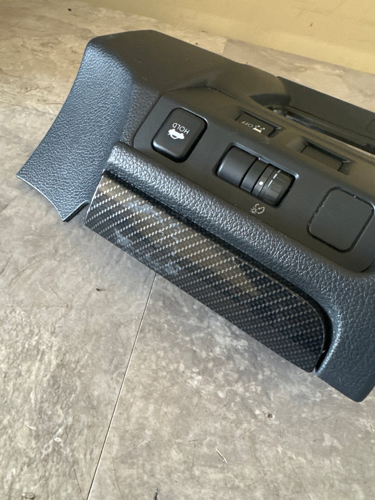 2015-2019 Subaru WRX Driver Side OEM Lower Dash Panel Trim Buttons (2)