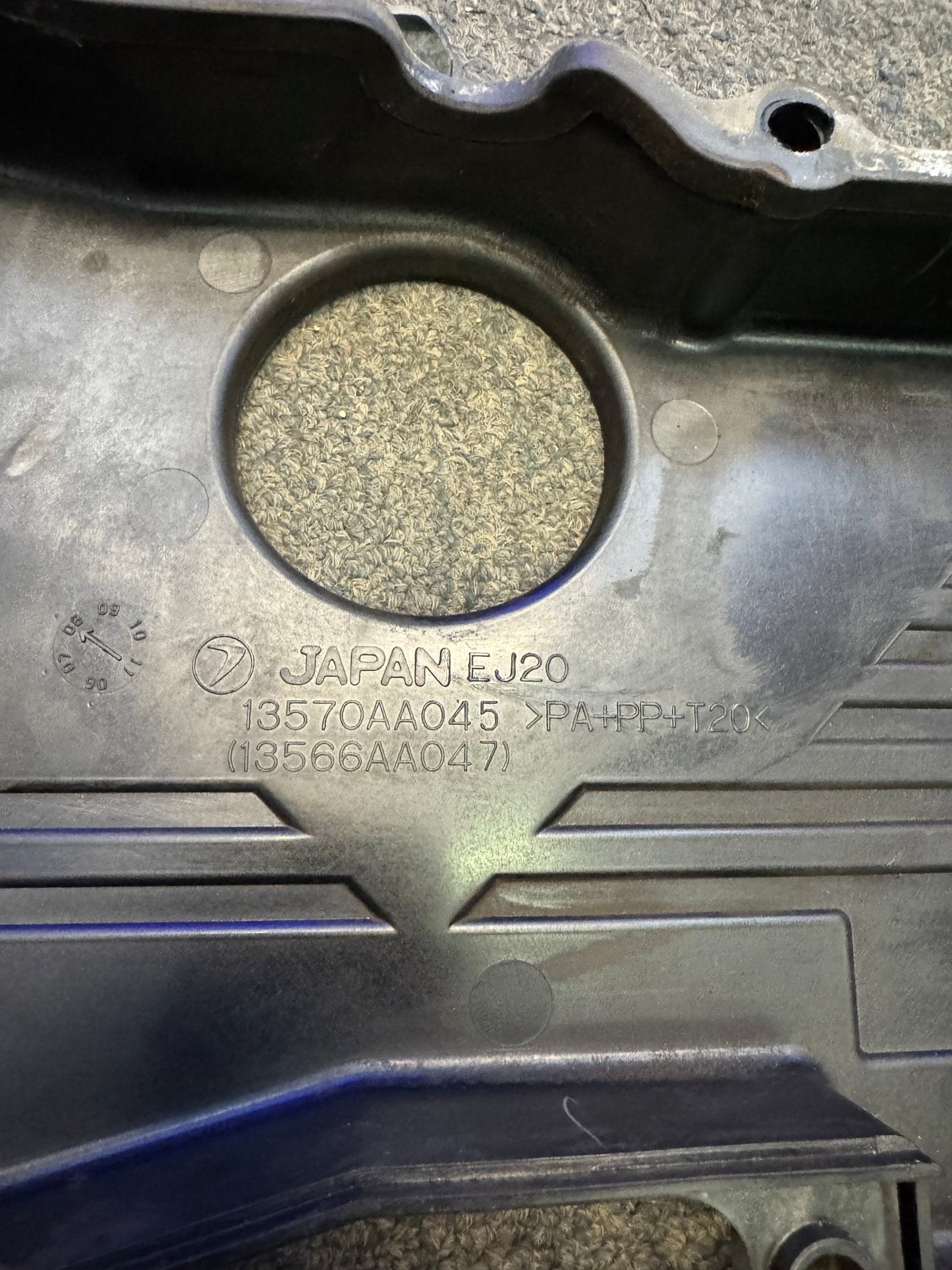 2002-2021 Subaru Center Engine Timing OEM Cover Front Cover Belt