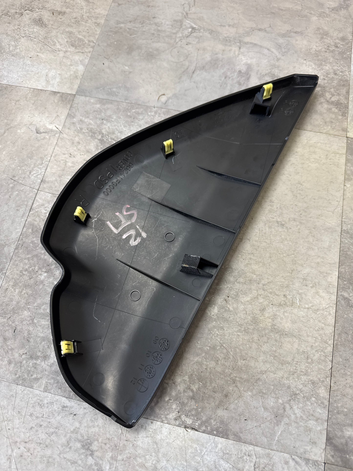 2008-2014 Subaru Impreza WRX STi Passenger Side Dash End Side Trim Panel Cover Cap