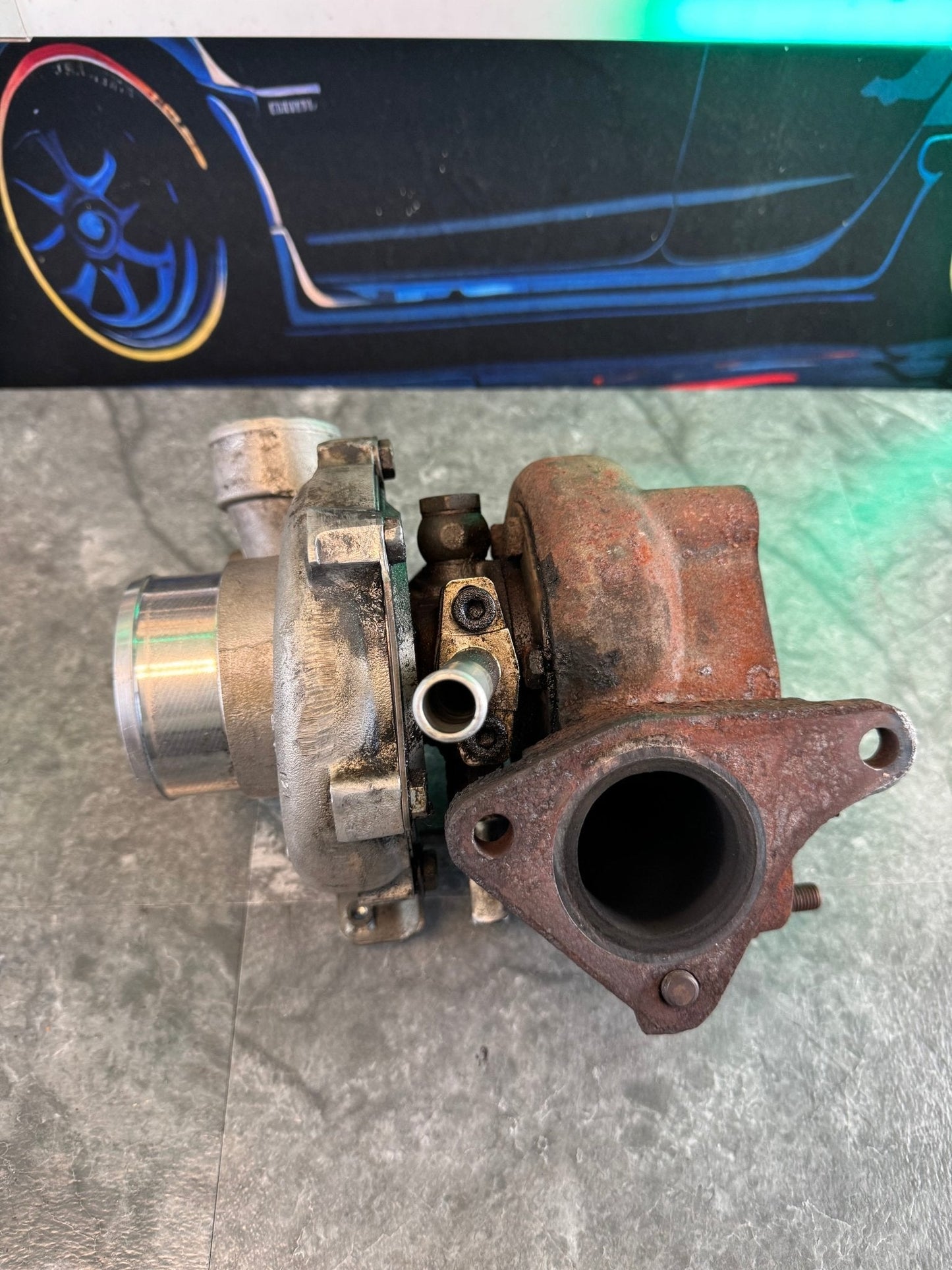 ATP GTX 3076 R Ball Bearing Turbo Stock Location Subaru STi/WRX 3” Billet