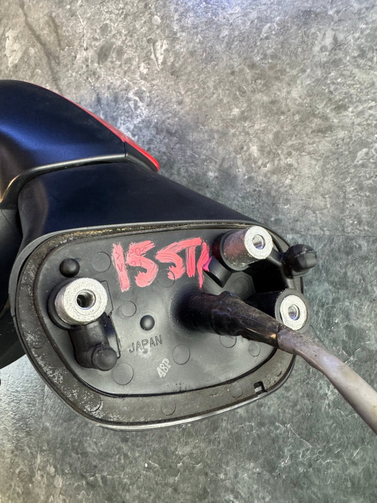 2015-2021 Subaru WRX STi LH OEM Driver Side Mirror Turn Signal Light Lightning Red (C7P)