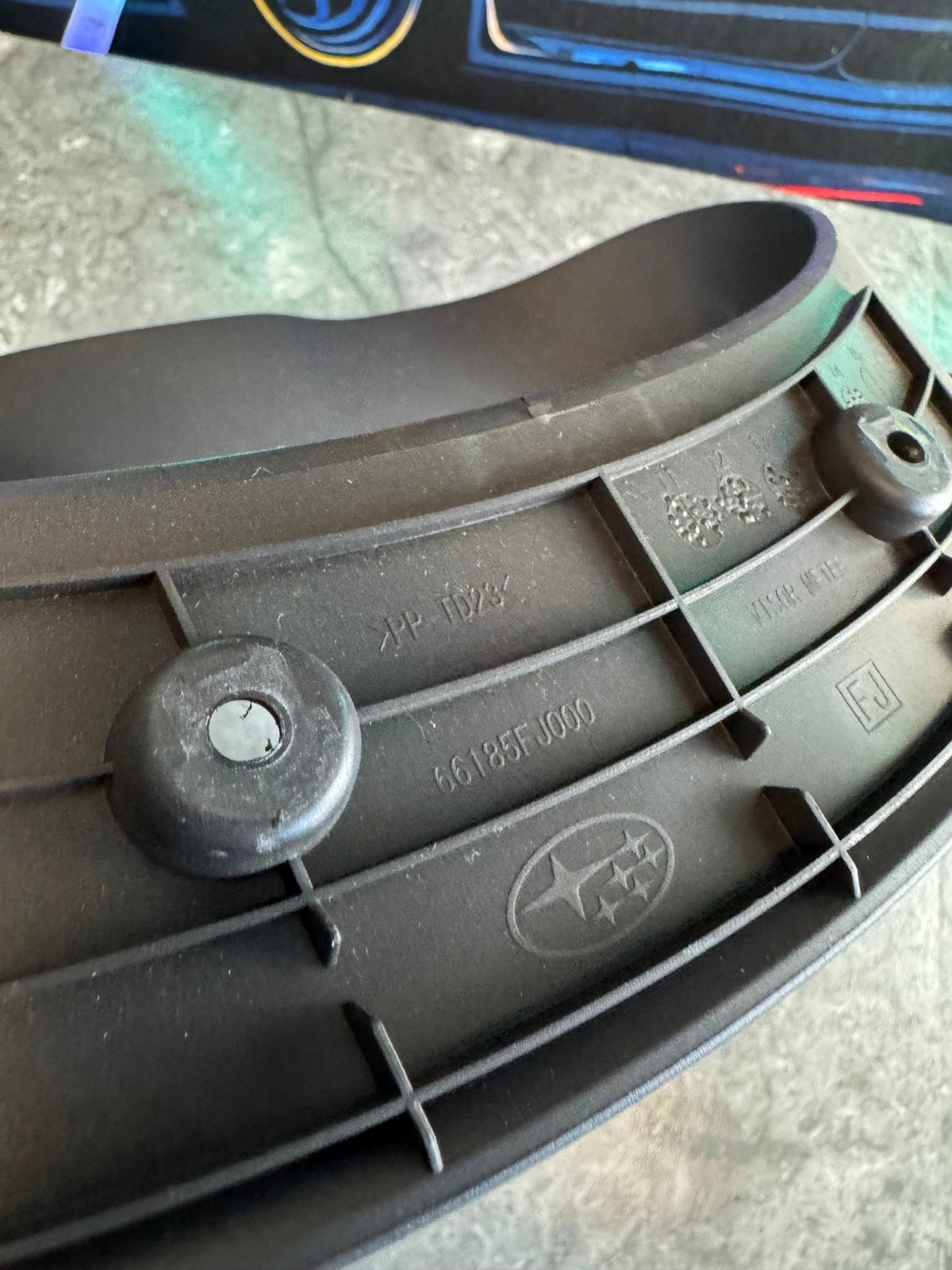 2015-2021 Subaru WRX STi Instrument OEM Cluster Speedometer Gauge Bezel Cover Trim