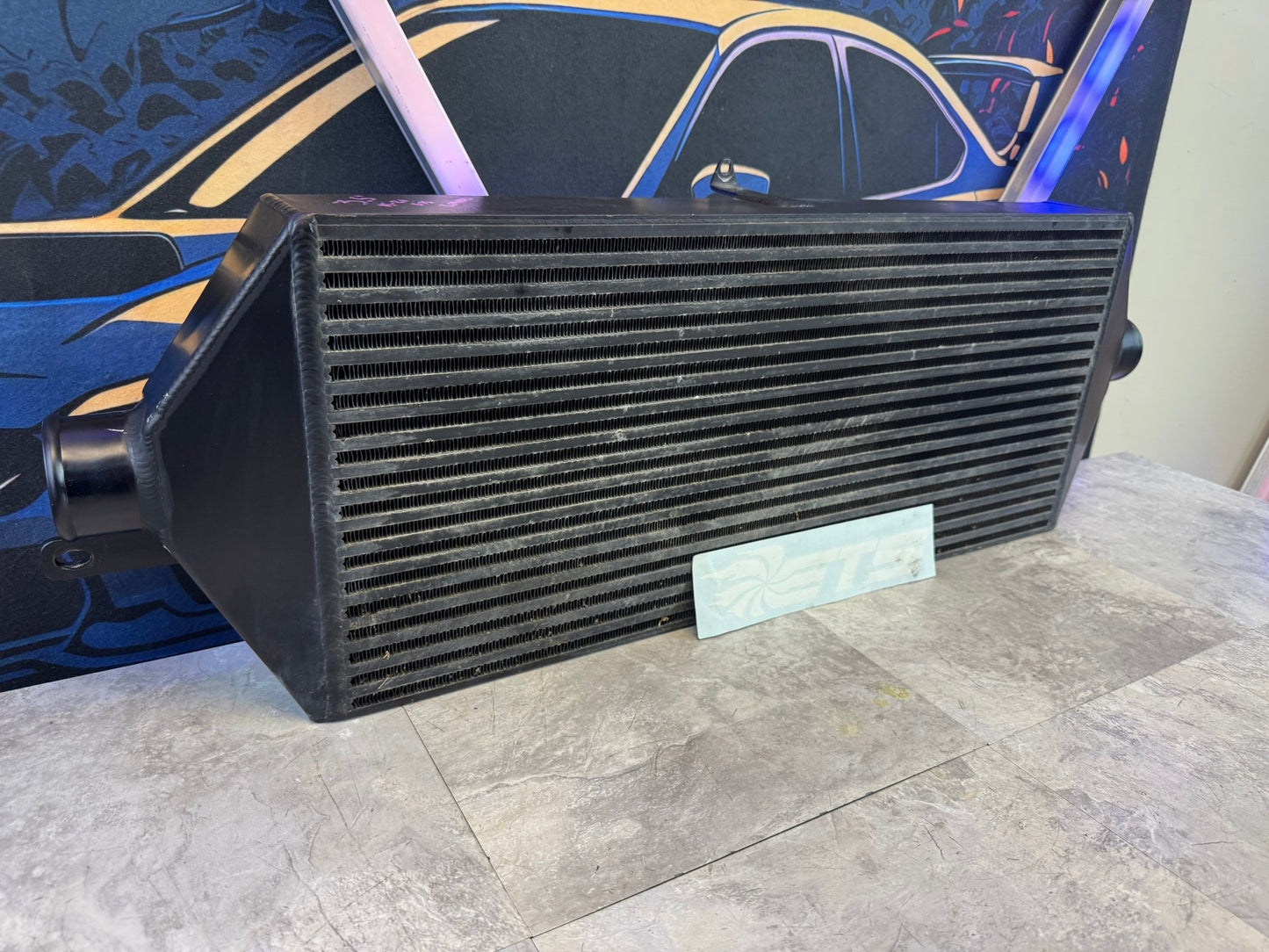 ETS extreme turbo systems FMIC kit 3.5β core 2015-2021 Subaru STi ej257 w/ hks bov