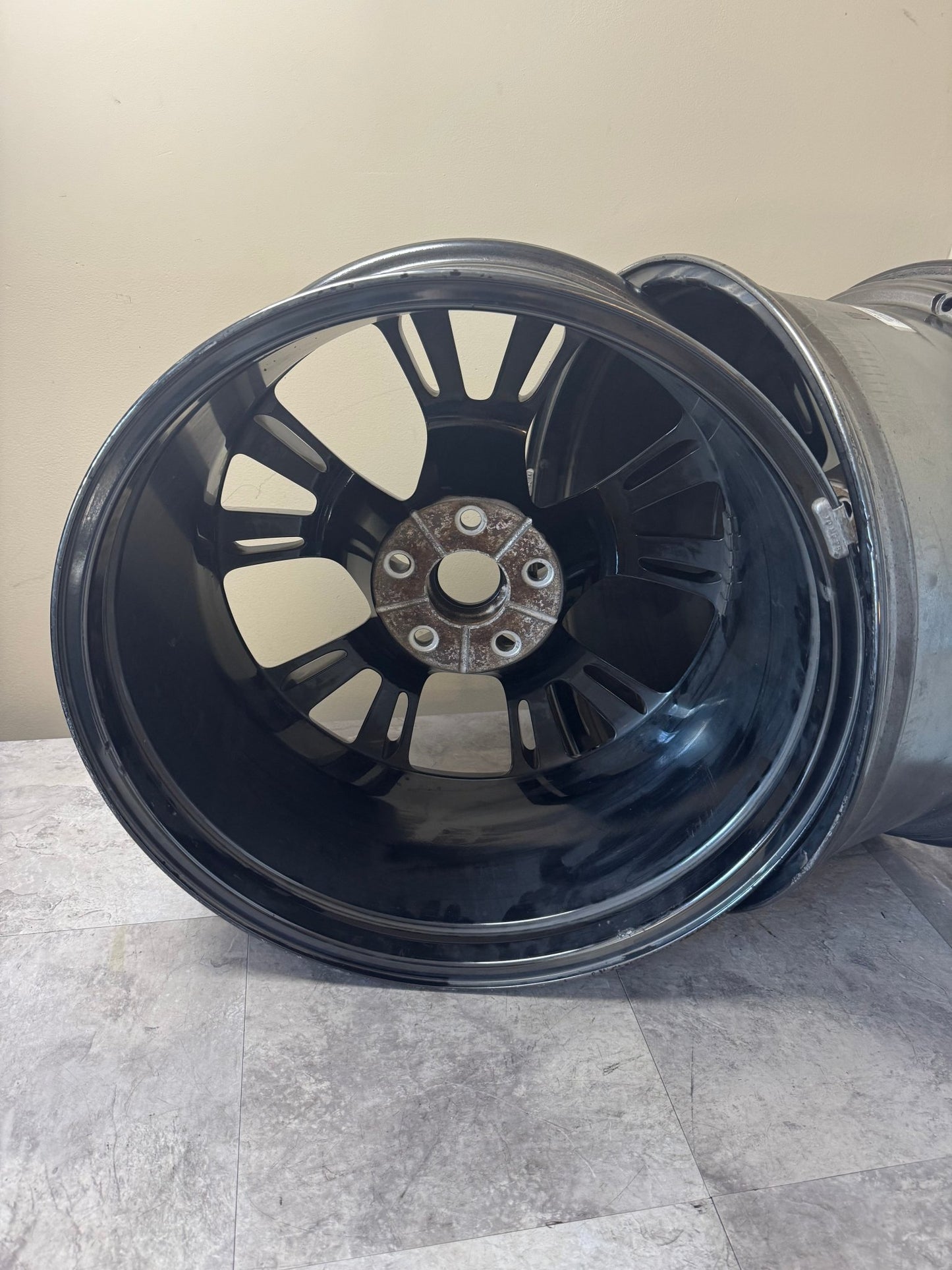 Jeep Grand Cherokee SRT OEM Factory 20" wheels rims gloss black 5x5 20x10 Only 2 Wheels