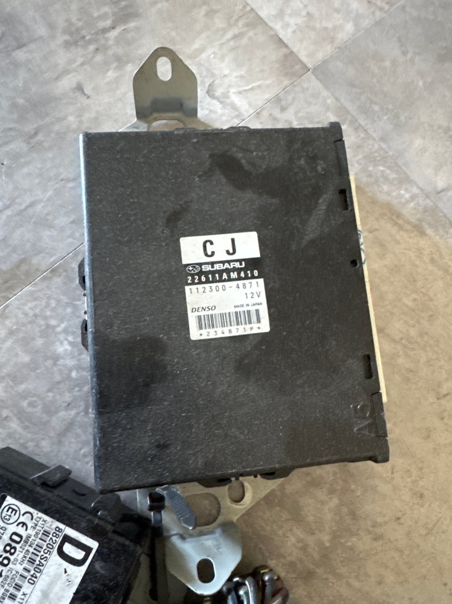 2007 SUBARU WRX STI EJ257 2.5L OEM ENGINE ECU IMMOBILIZER KEY SETUP 22611AM410
