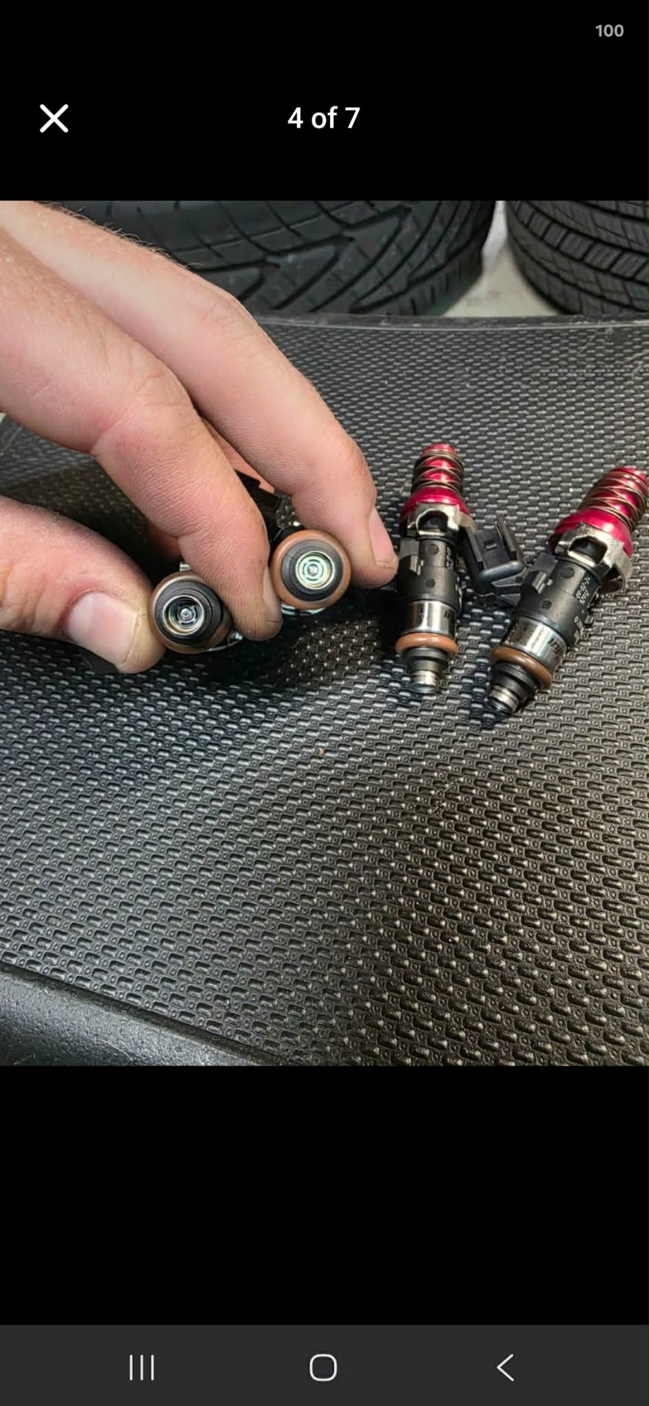 ID 2600 X XDS top feed fuel injectors Subaru STi & wrx injector dynamics EJ257 EJ255