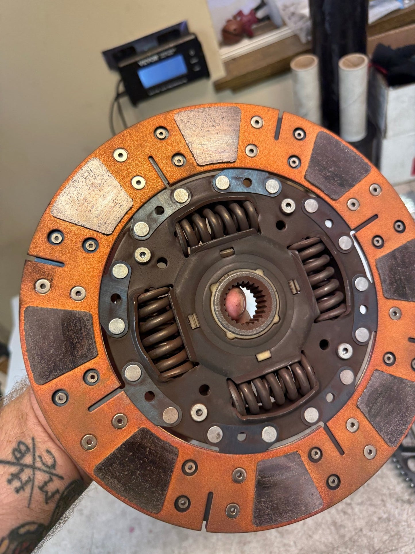 Comp competition stage 3 segmented clutch kit Subaru STi six speed w/ flywheel