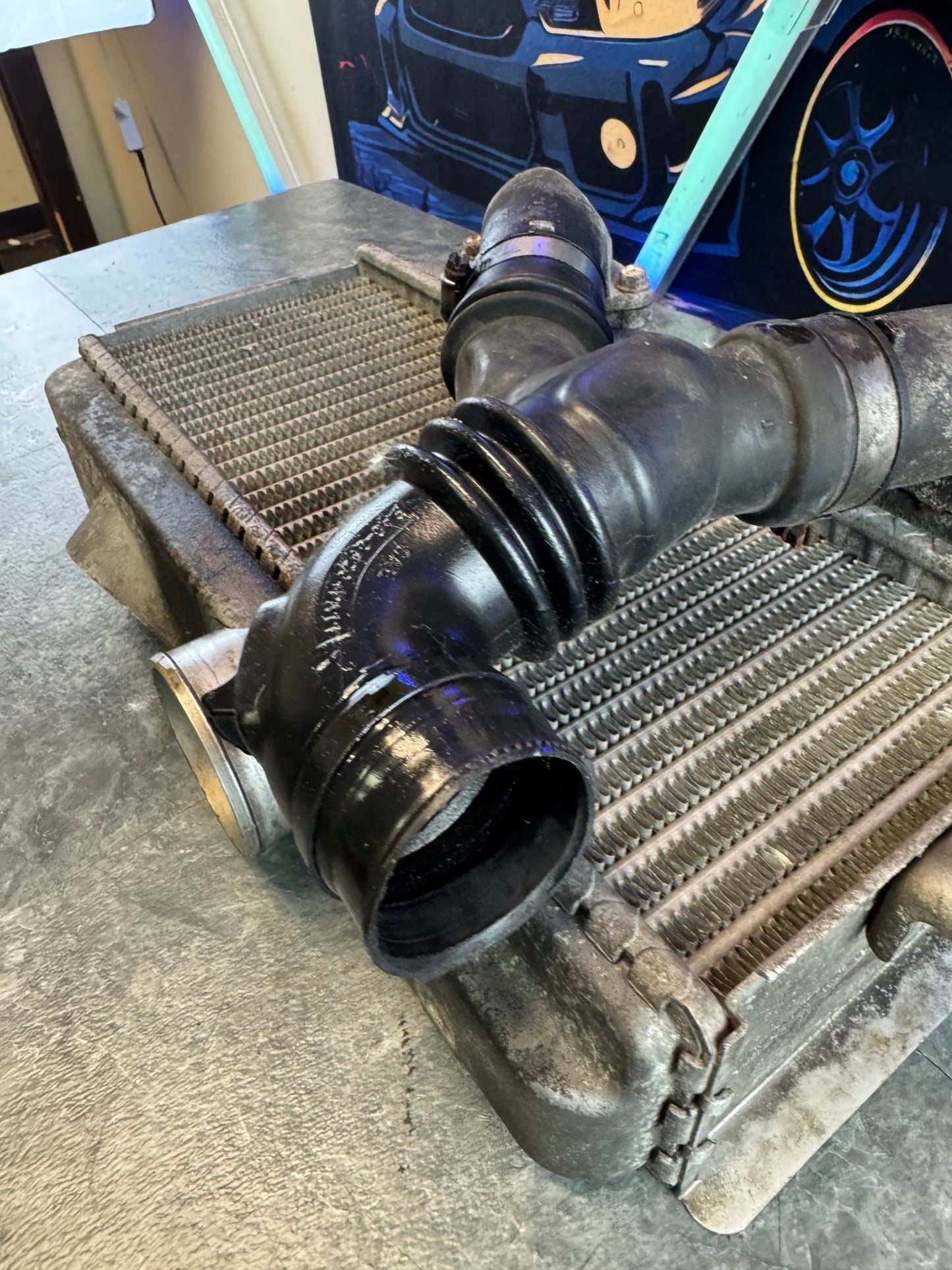 2002-2007 Subaru Impreza WRX OEM Top Mount Intercooler Y-pipe