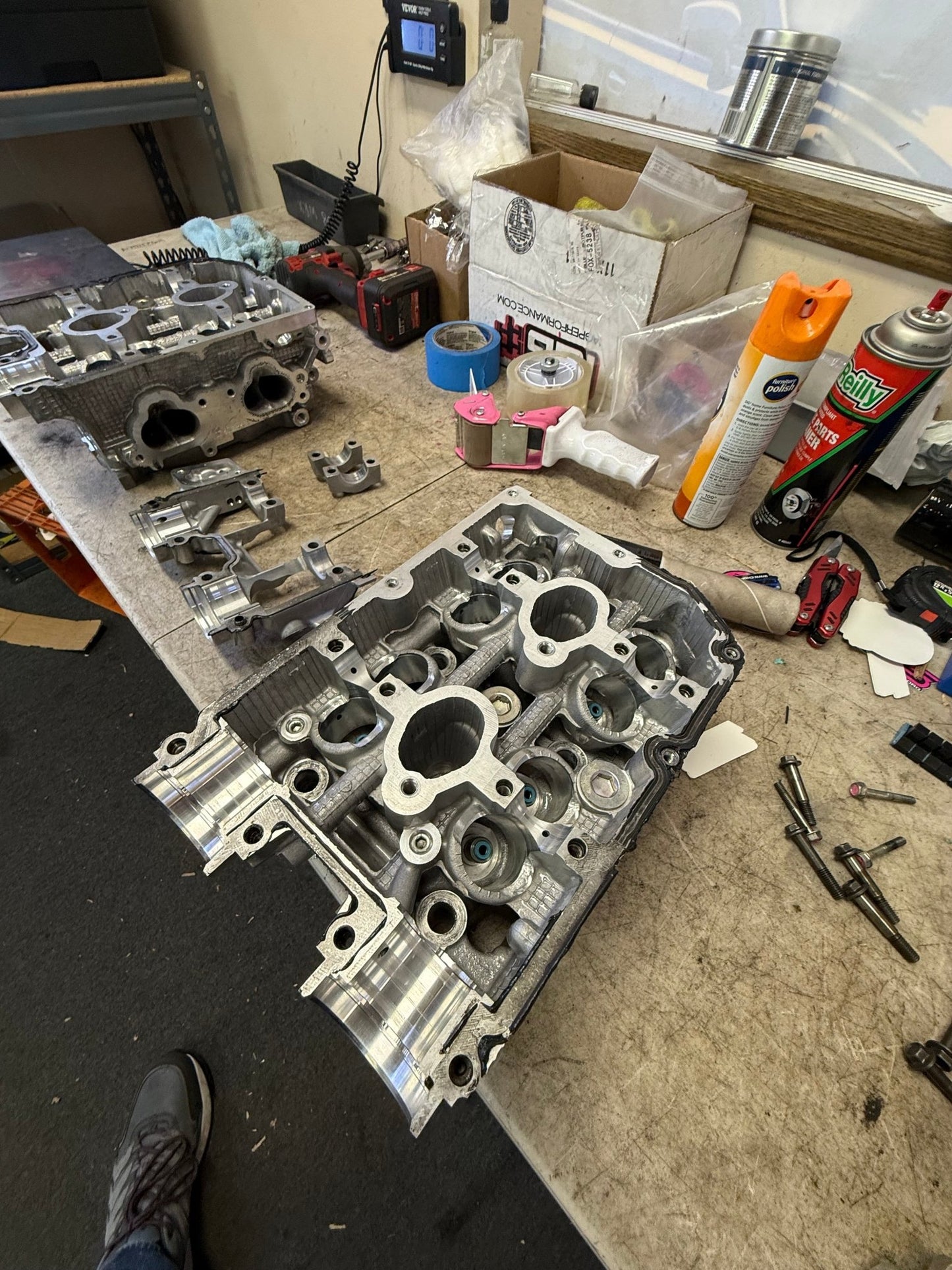 Metro performance race port SAVCS built cylinder heads v25b port polish 14 mm drilled ( like iag & outfront )