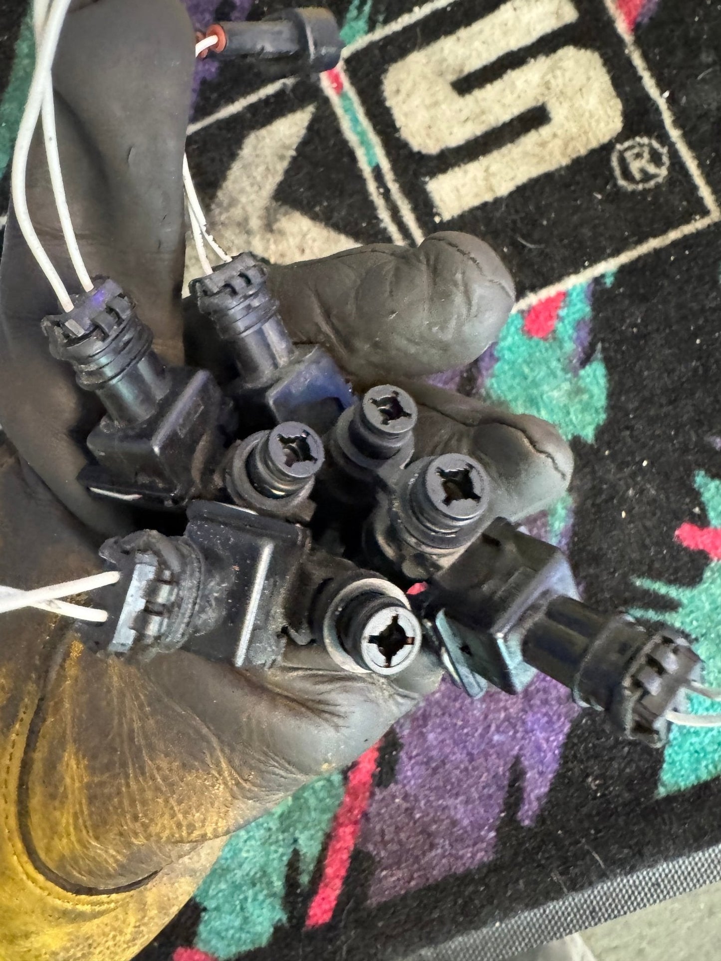 2007-2021 Subaru WRX STi DW DeatschWerks 1200cc Top Feed Fuel Injectors With Pigtails Kit