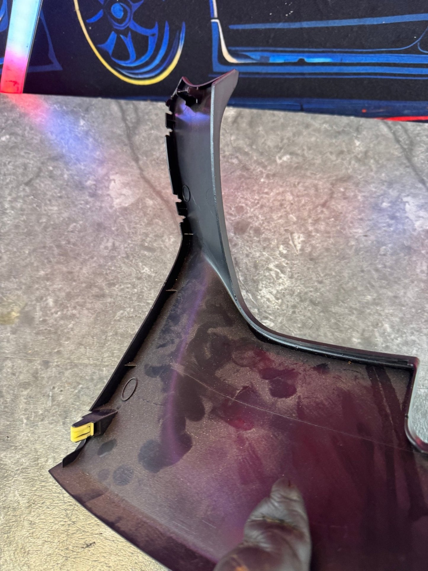 2008-2014 Subaru Impreza WRX STi OEM Under Dash Steering Wheel Kick Trim