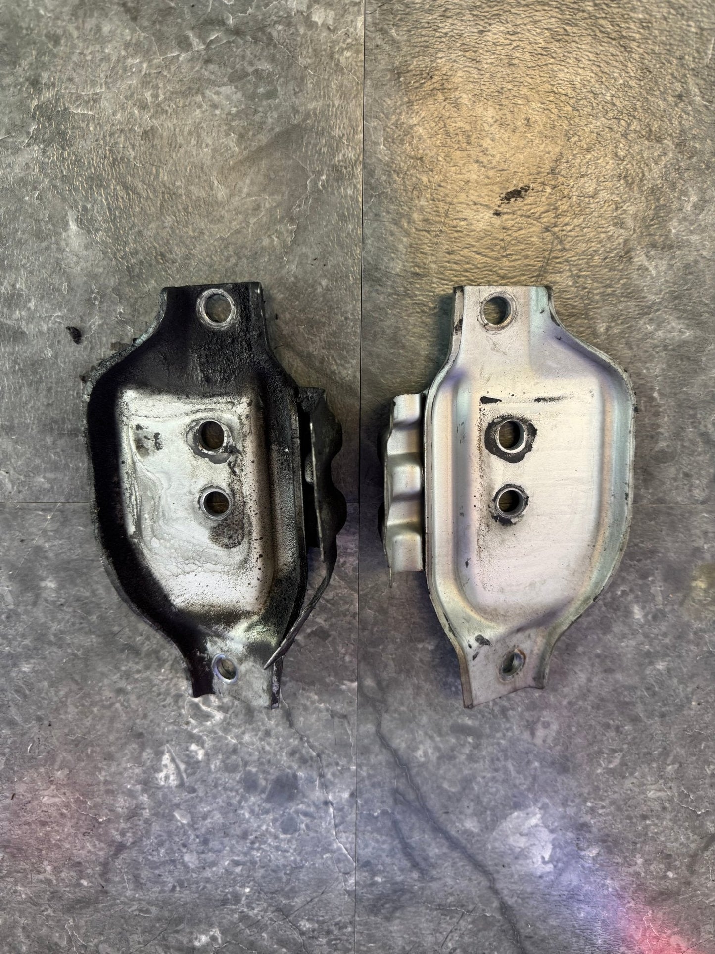 2002-2021 Subaru WRX STi OEM Engine Mount Plates Bracket Set