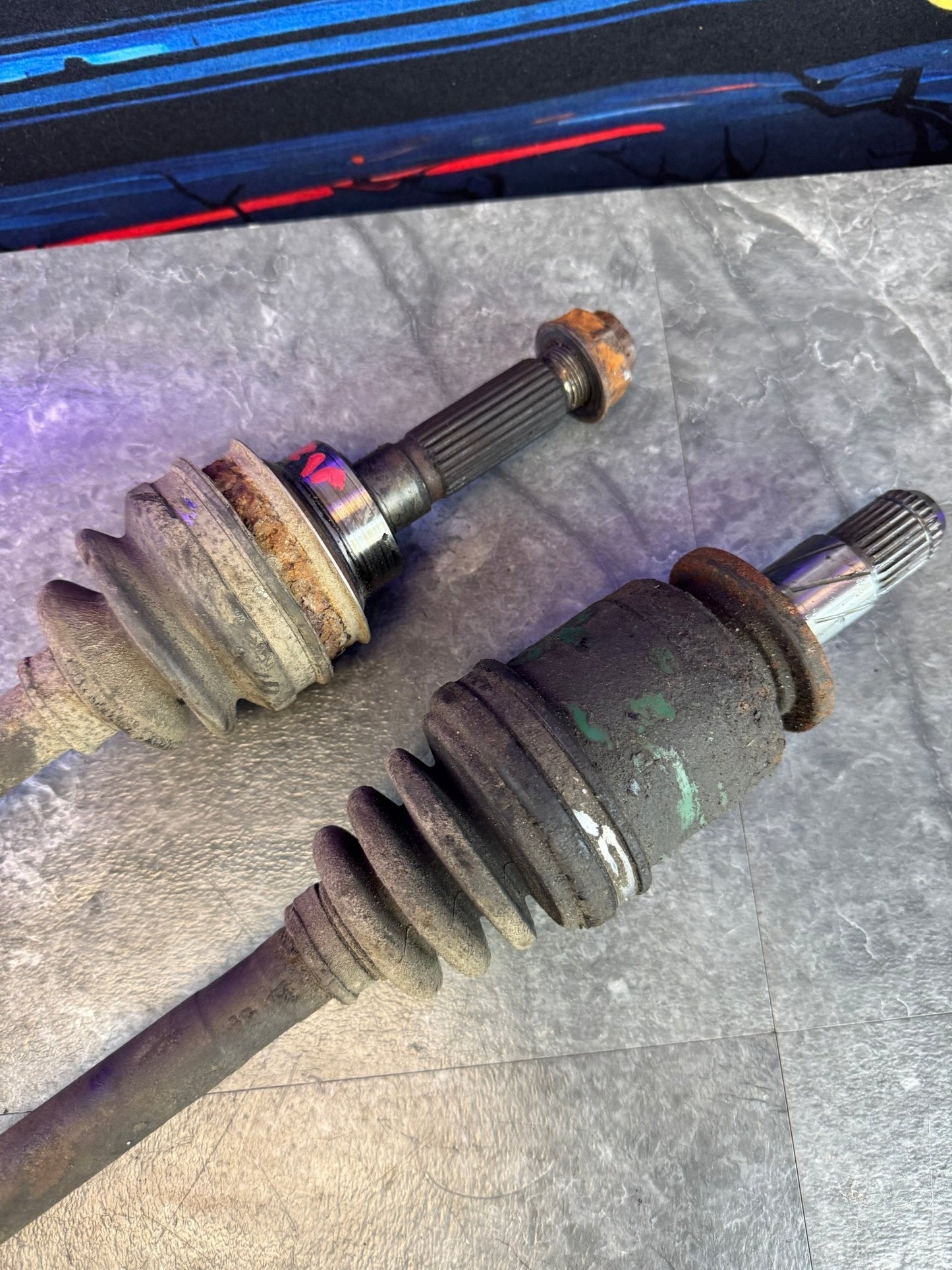 2002-2007 Subaru Impreza WRX OEM Rear Axle Pair LH RH