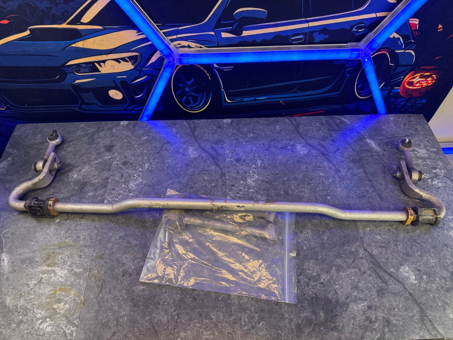2015-2021 Subaru WRX STi Whiteline Rear Swaybar Kit With Links 22MM