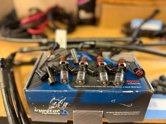 ID 1050cc XDS Top Feed Fuel Injectors Subaru WRX & STi Injector Dynamics