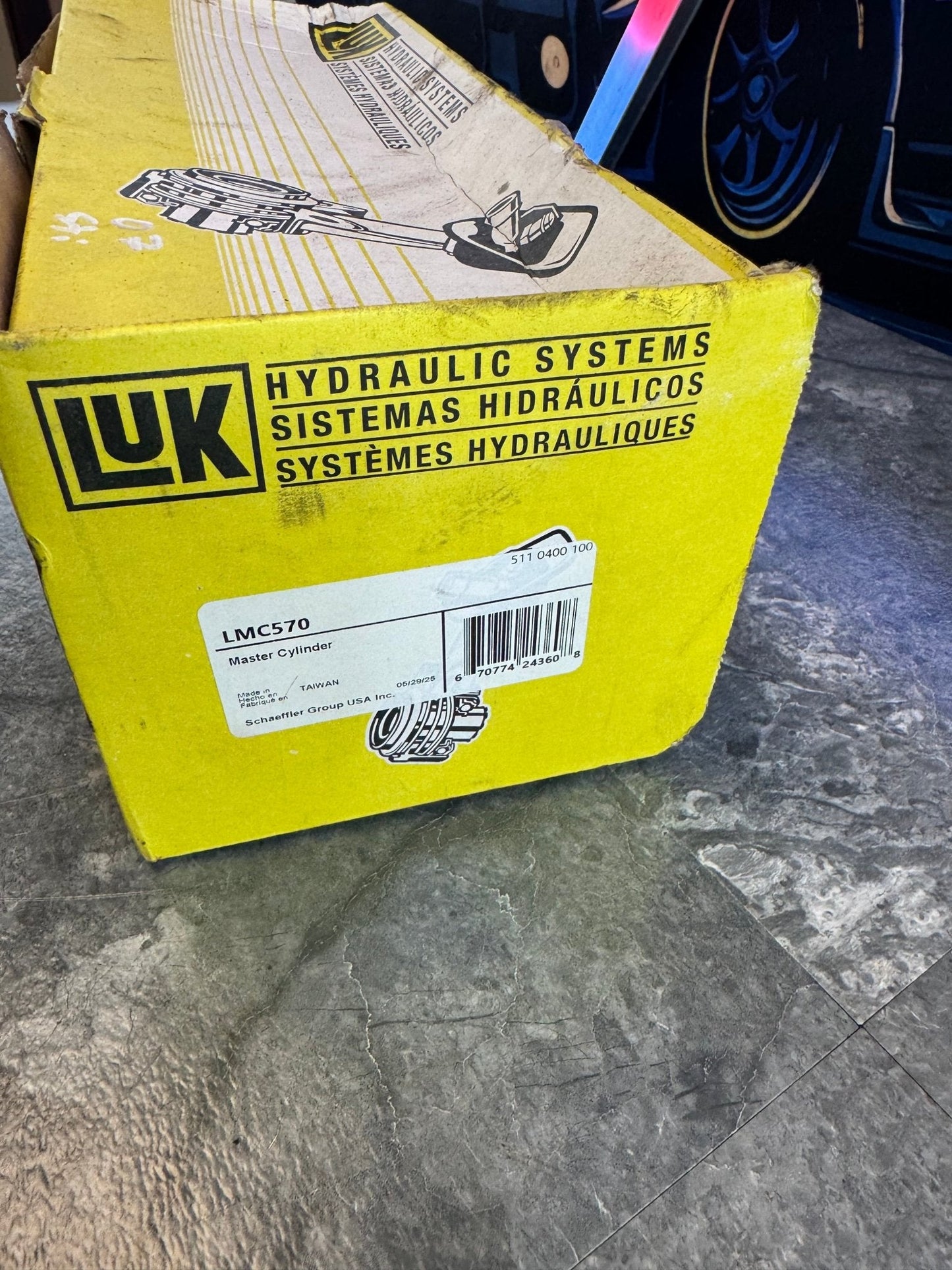 2004-2007 Subaru Impreza WRX STi OE LUK Clutch Master Cylinder Open New Open Box
