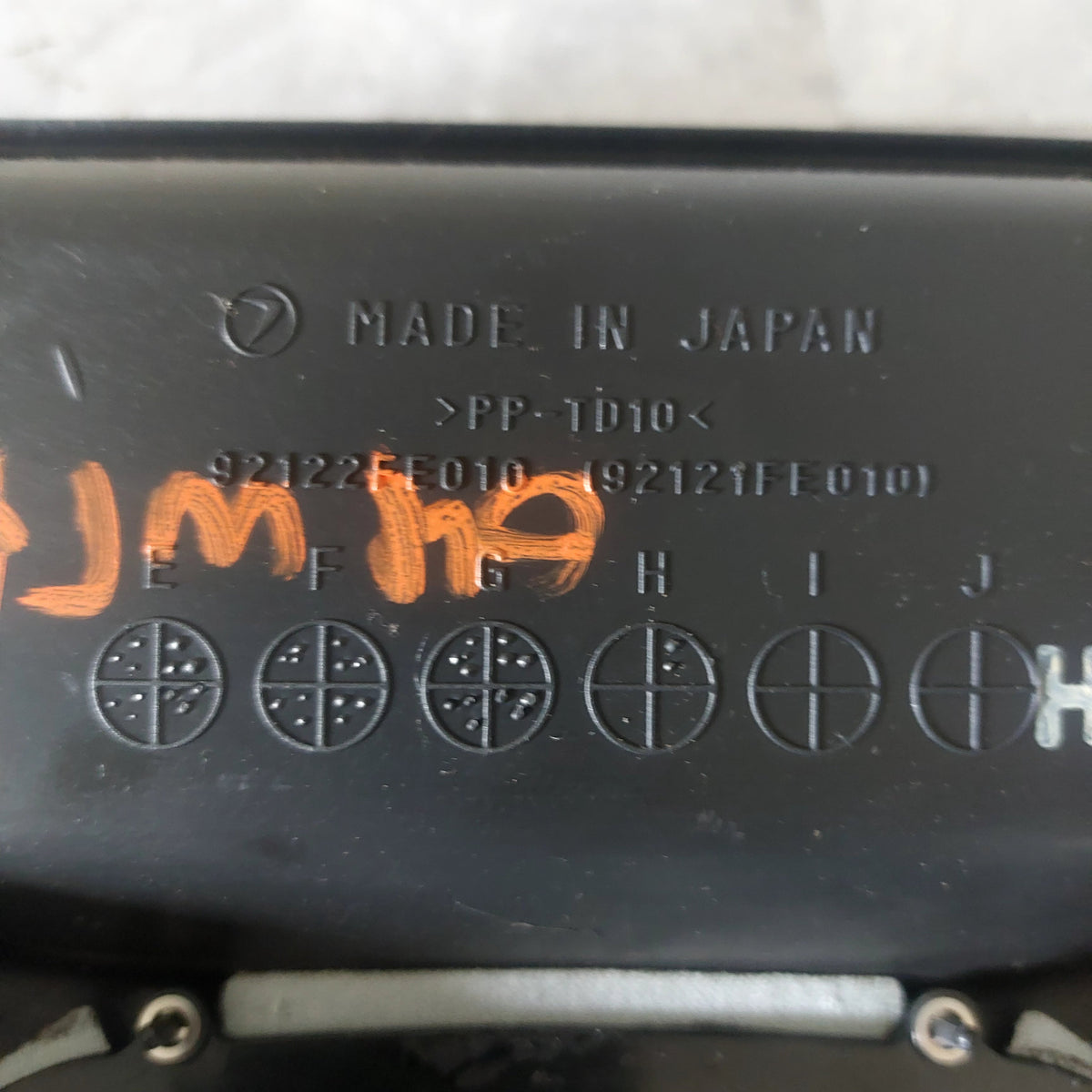 2002-2004 Subaru Impreza WRX Shifter OEM Boot Bezel Trim