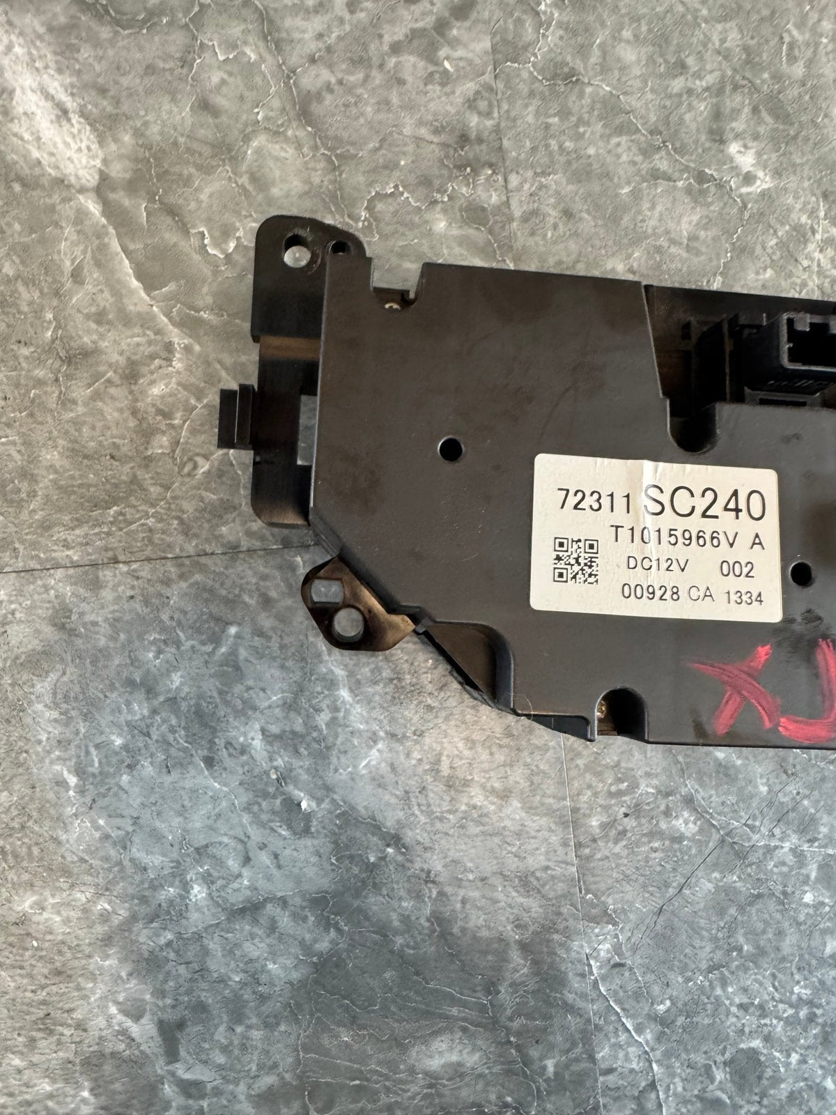 2008-2014 Subaru WRX STi OEM Climate AC Control Switch Panel